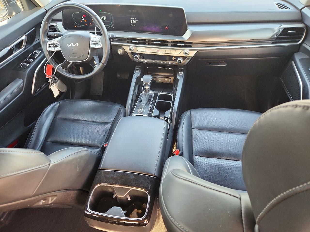 2023 Kia Telluride S Black vin: 5XYP6DGC0PG381308