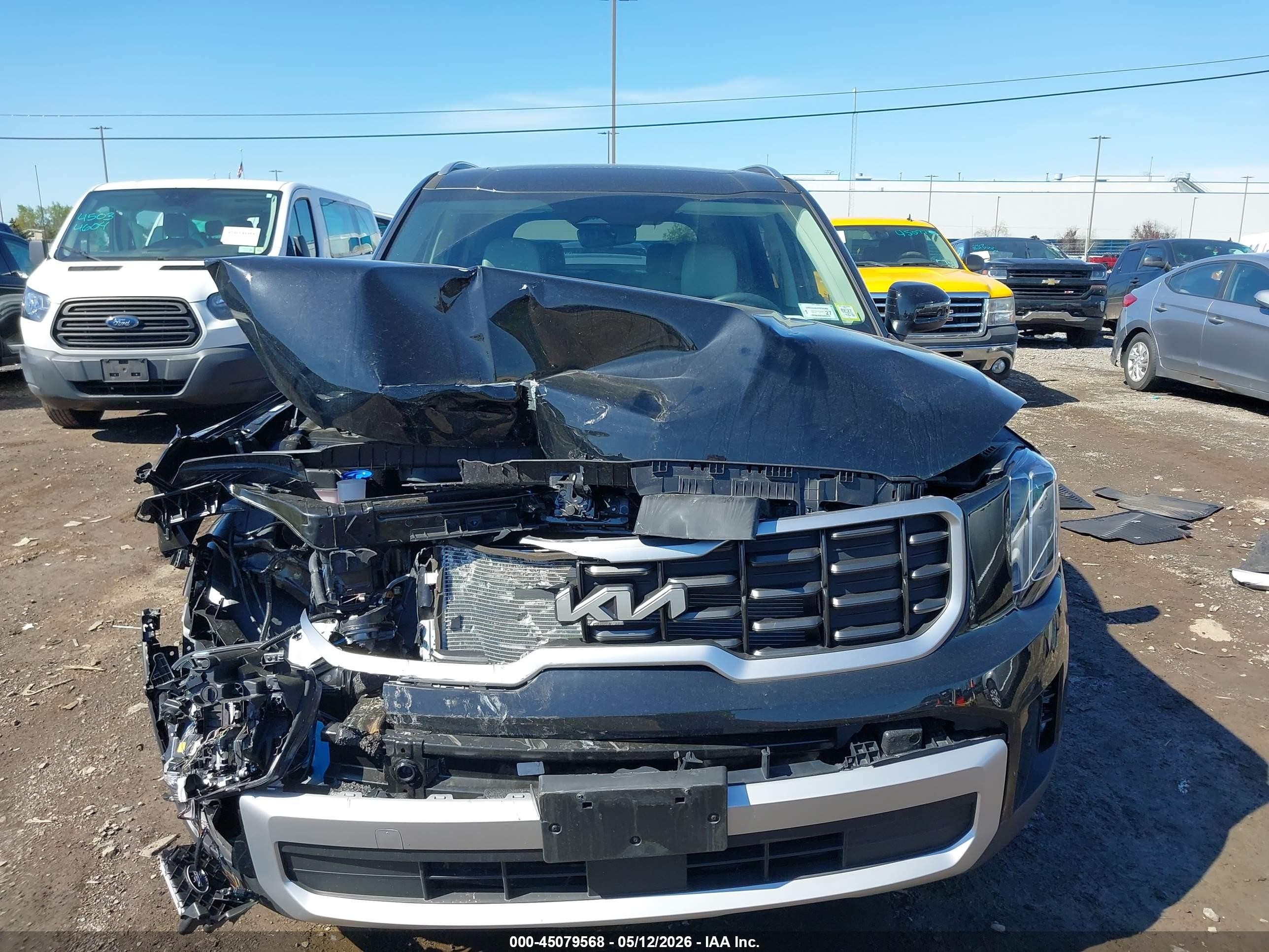 2025 Kia Telluride S Black vin: 5XYP6DGC0SG728662