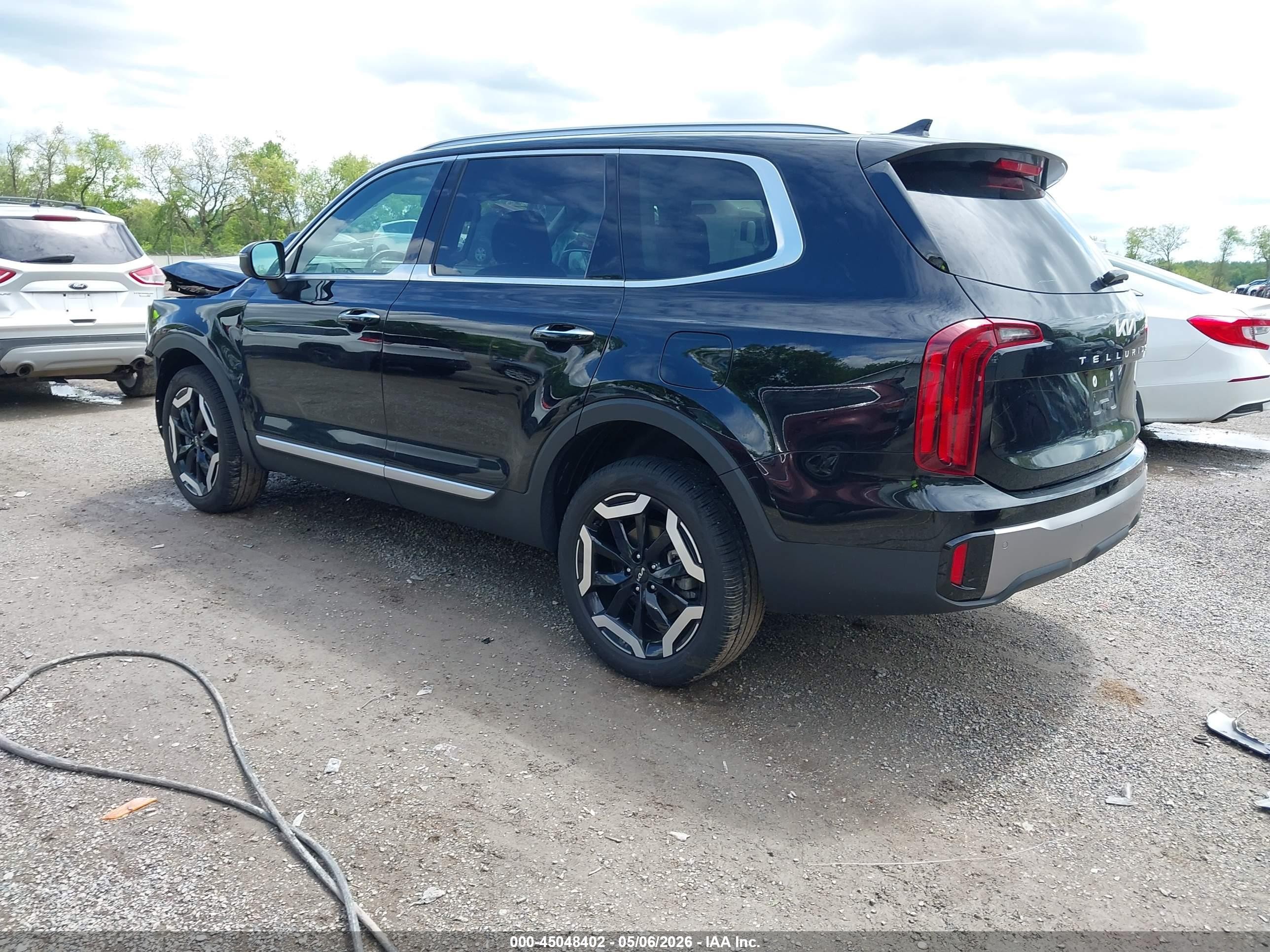 2025 Kia Telluride S Black vin: 5XYP6DGC3SG639989