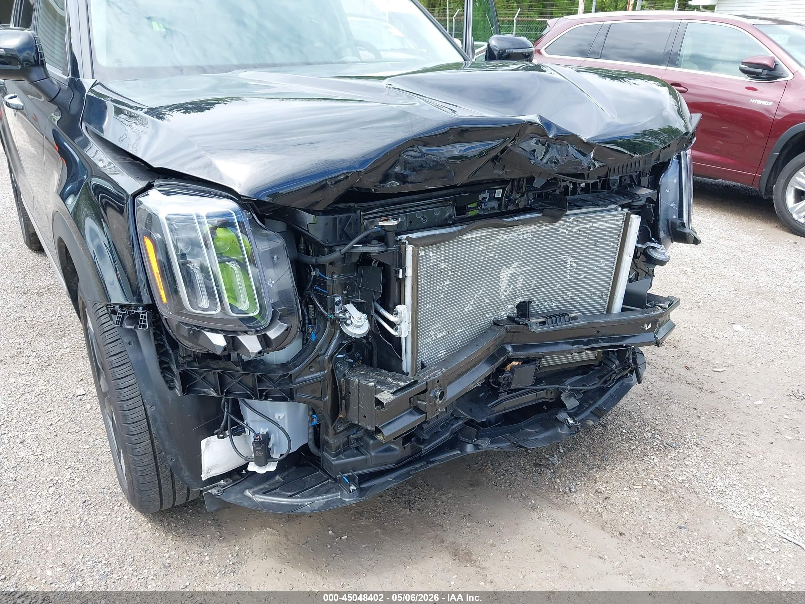 2025 Kia Telluride S Black vin: 5XYP6DGC3SG639989