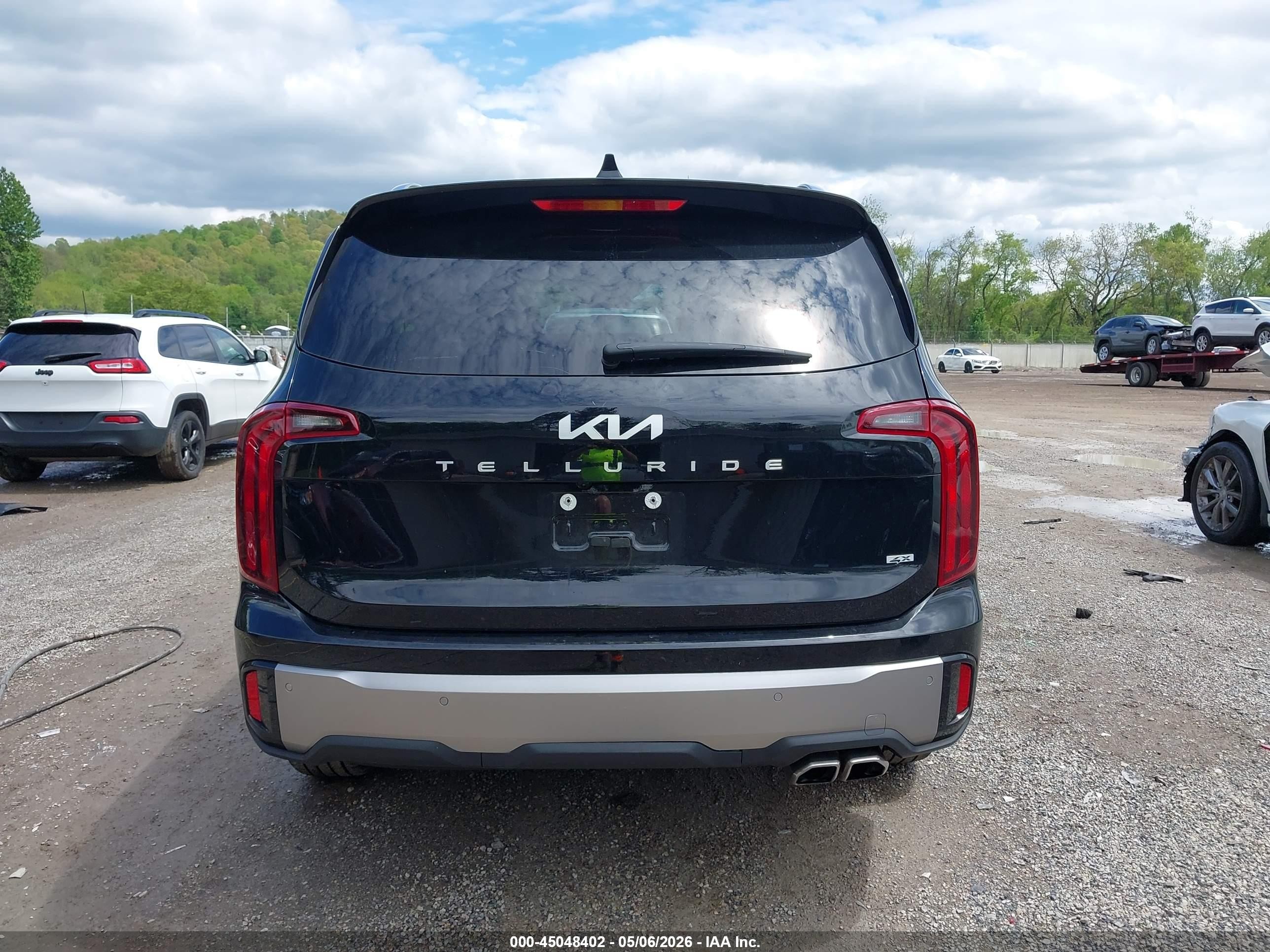 2025 Kia Telluride S Black vin: 5XYP6DGC3SG639989