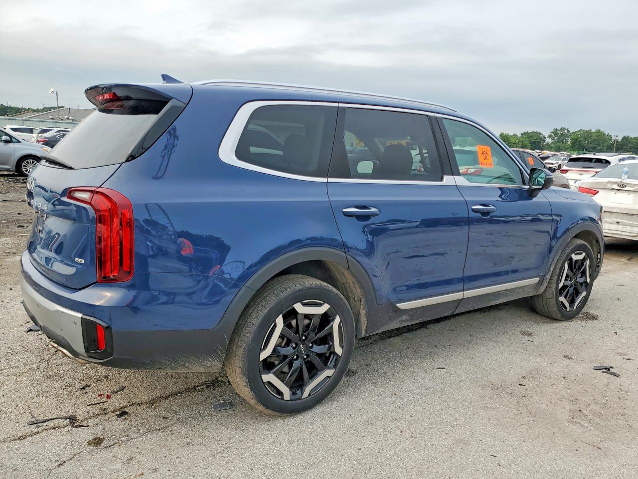 2023 Kia Telluride S Blue vin: 5XYP6DGC6PG337345