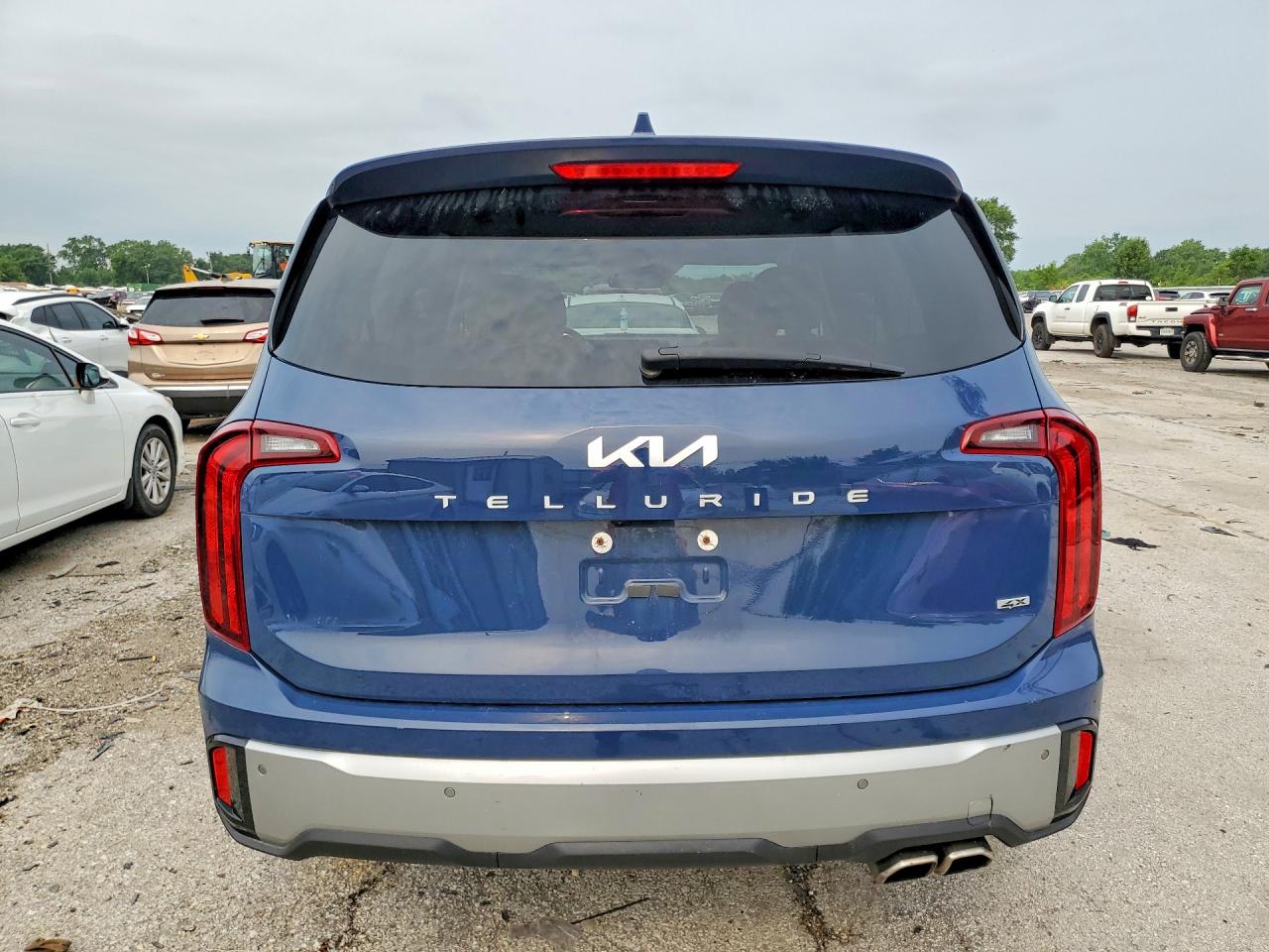 2023 Kia Telluride S Blue vin: 5XYP6DGC6PG337345