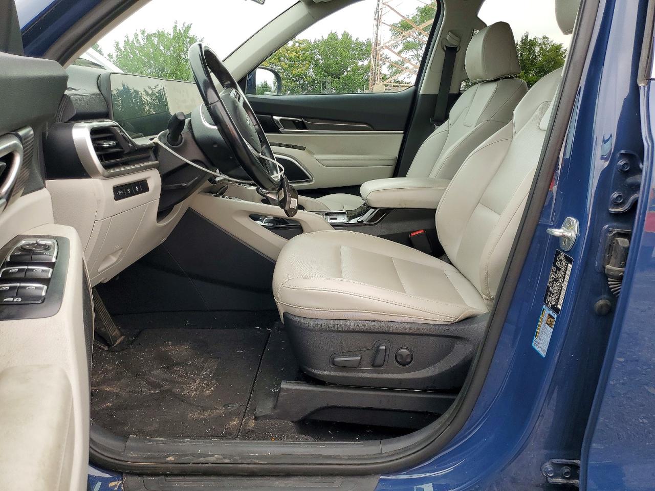 2023 Kia Telluride S Blue vin: 5XYP6DGC6PG337345