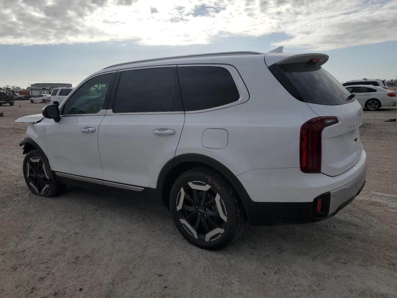 2024 Kia Telluride S White vin: 5XYP6DGC6RG457360