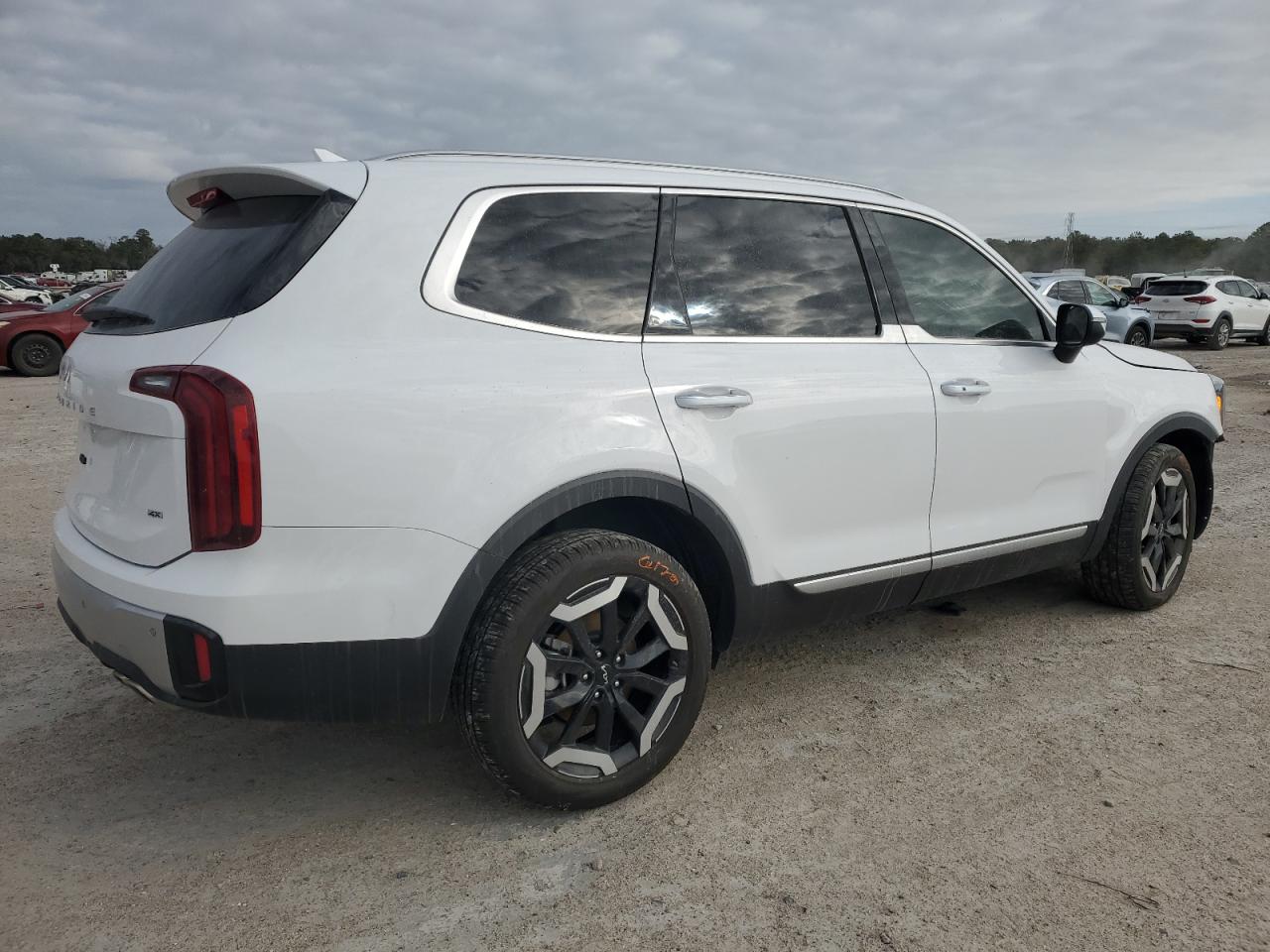 2024 Kia Telluride S White vin: 5XYP6DGC6RG457360