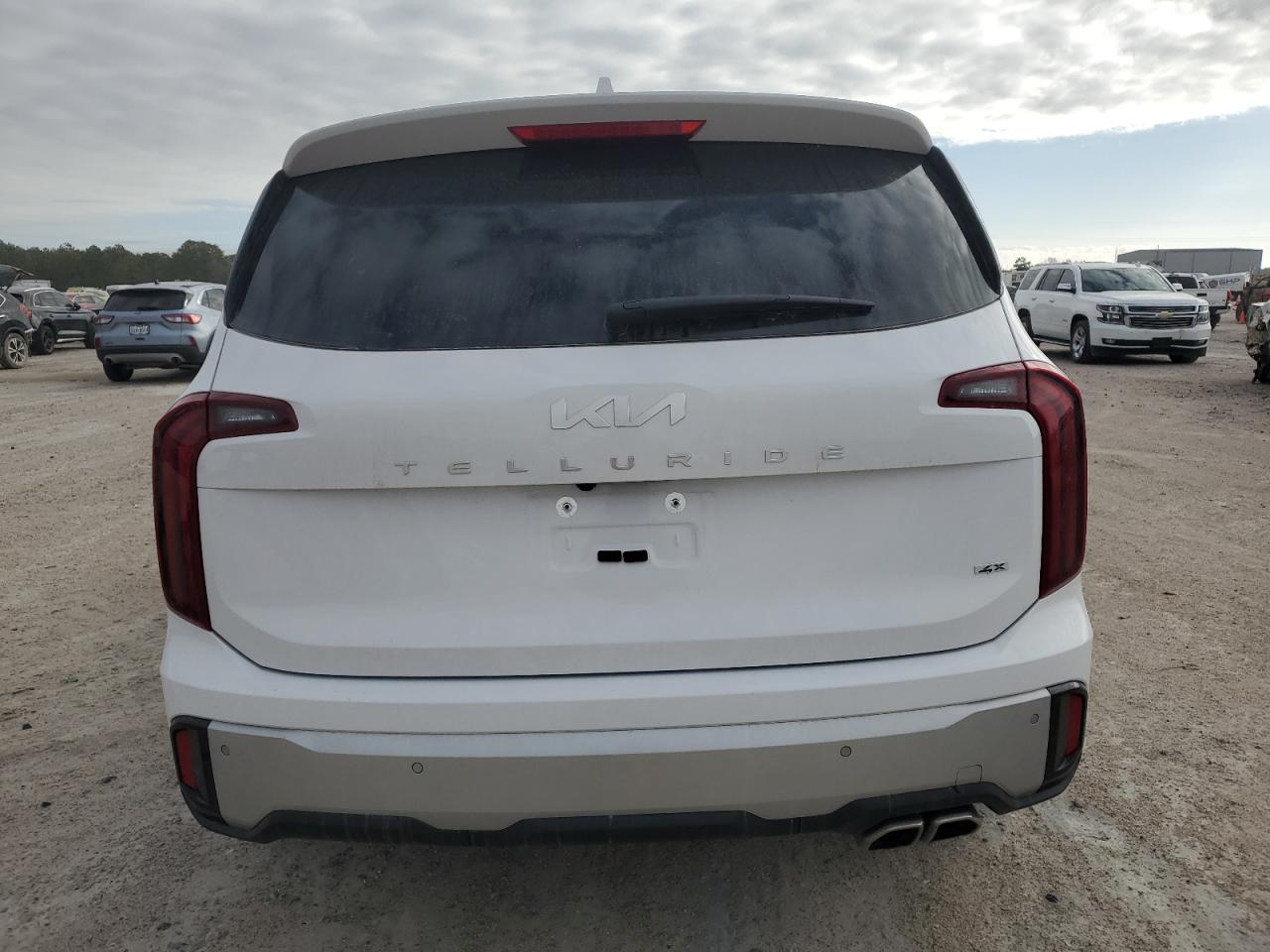 2024 Kia Telluride S White vin: 5XYP6DGC6RG457360