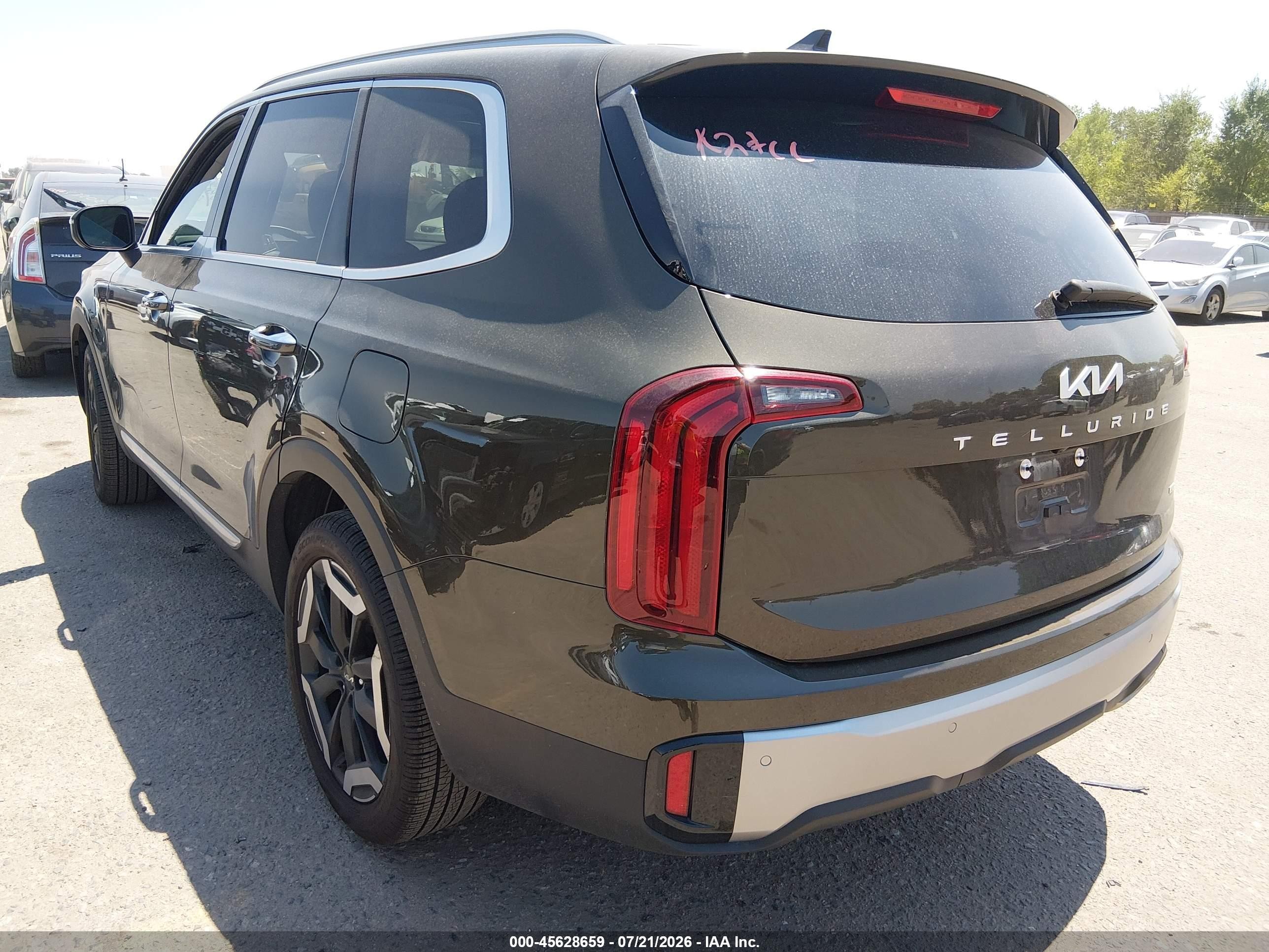 2025 Kia Telluride S Коричневый vin: 5XYP6DGC8SG649787