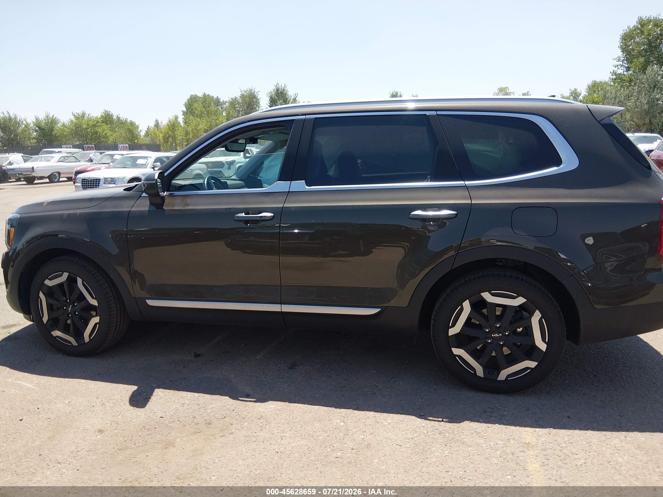 2025 Kia Telluride S Коричневый vin: 5XYP6DGC8SG649787