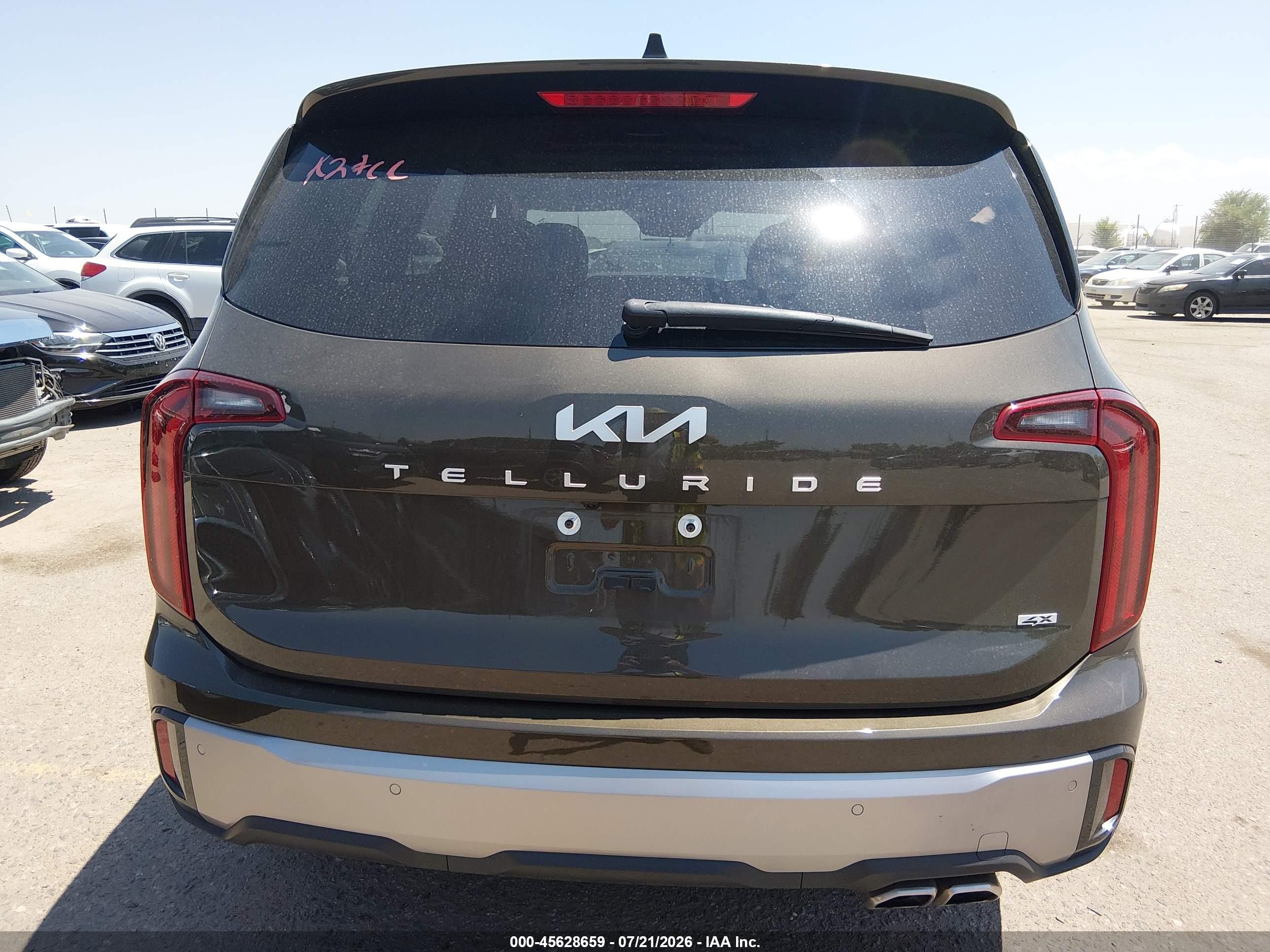 2025 Kia Telluride S Коричневый vin: 5XYP6DGC8SG649787