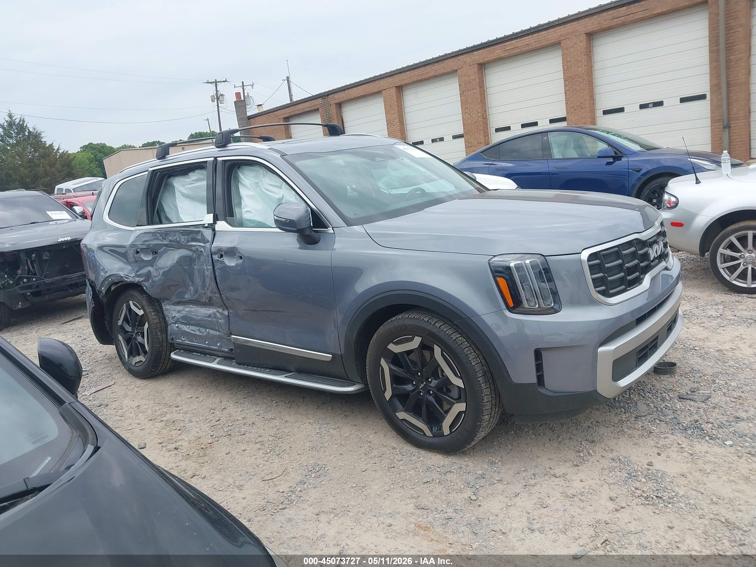 2023 Kia Telluride S Blue vin: 5XYP6DGCXPG343052