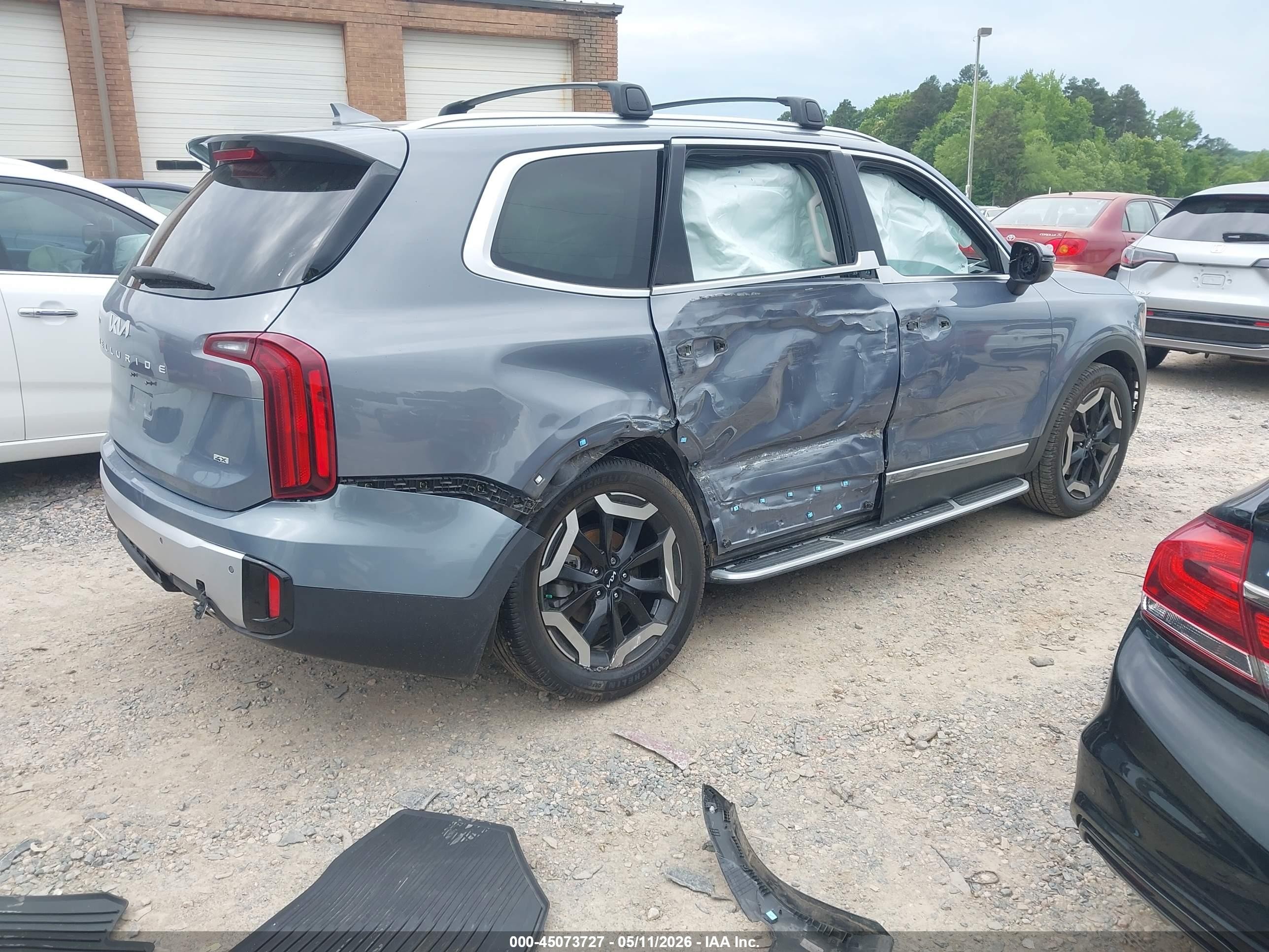 2023 Kia Telluride S Blue vin: 5XYP6DGCXPG343052