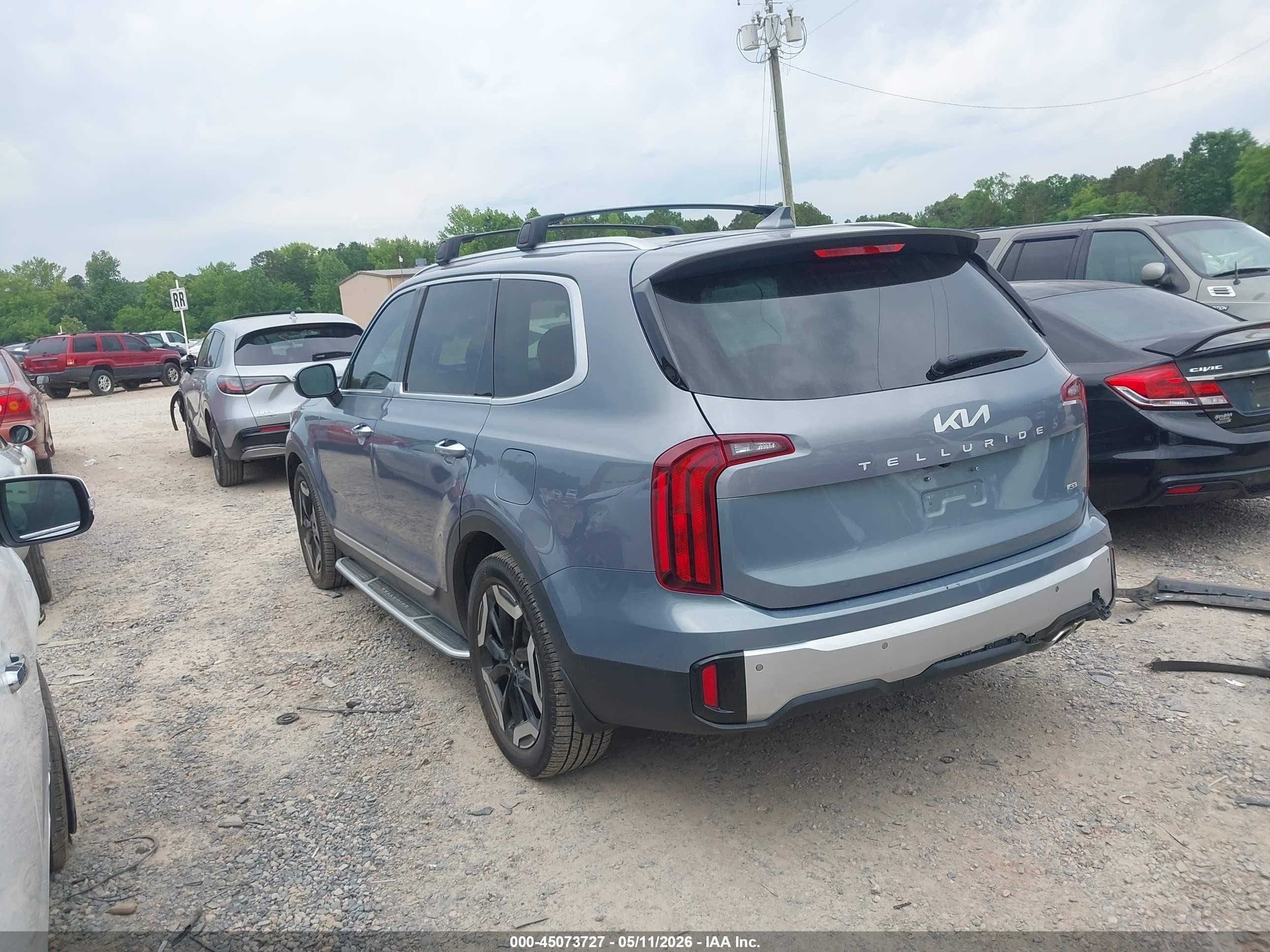 2023 Kia Telluride S Blue vin: 5XYP6DGCXPG343052