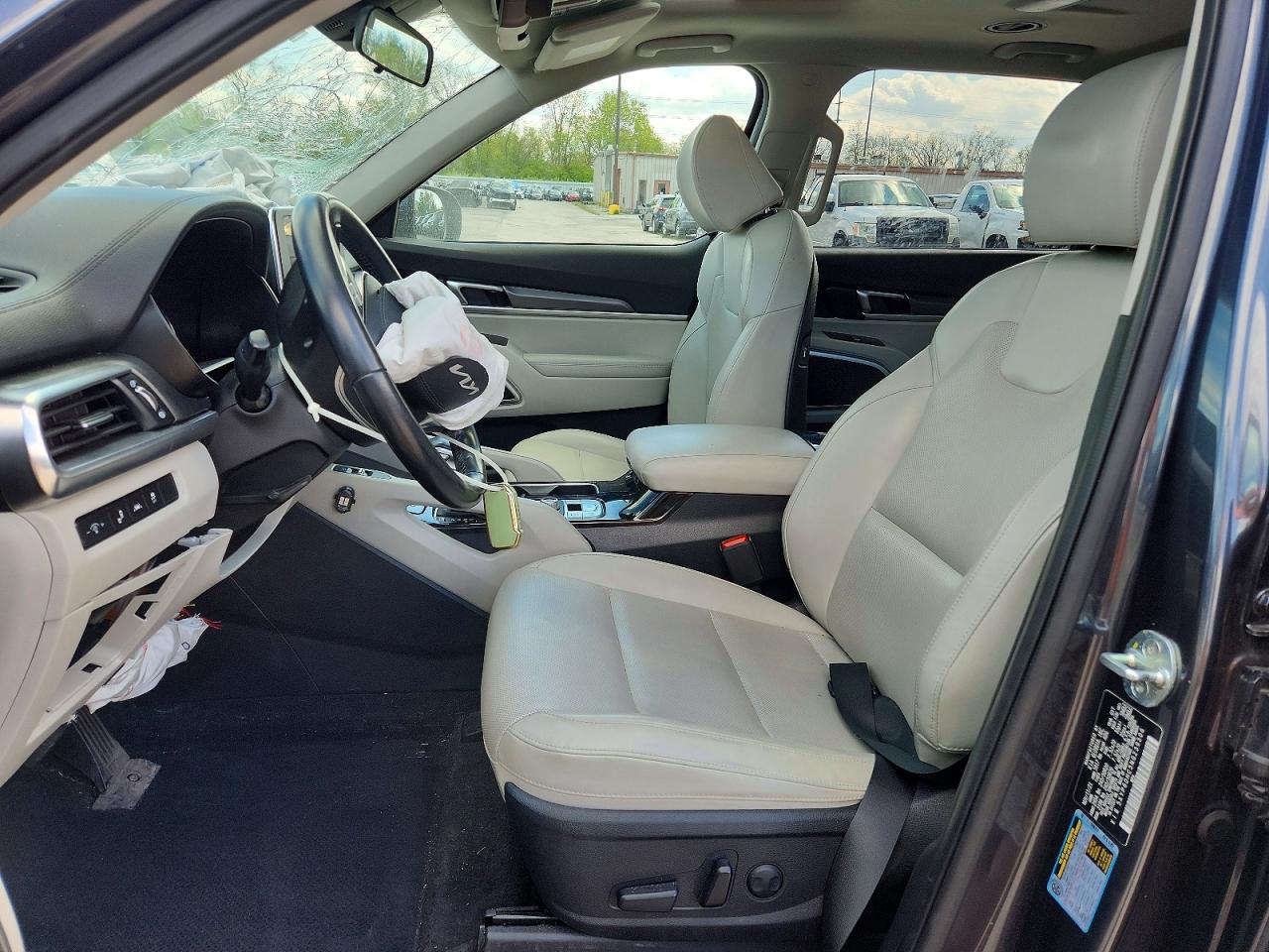 2022 Kia Telluride S Серый vin: 5XYP6DHC5NG239306