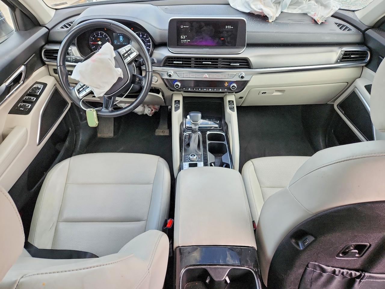 2022 Kia Telluride S Серый vin: 5XYP6DHC5NG239306