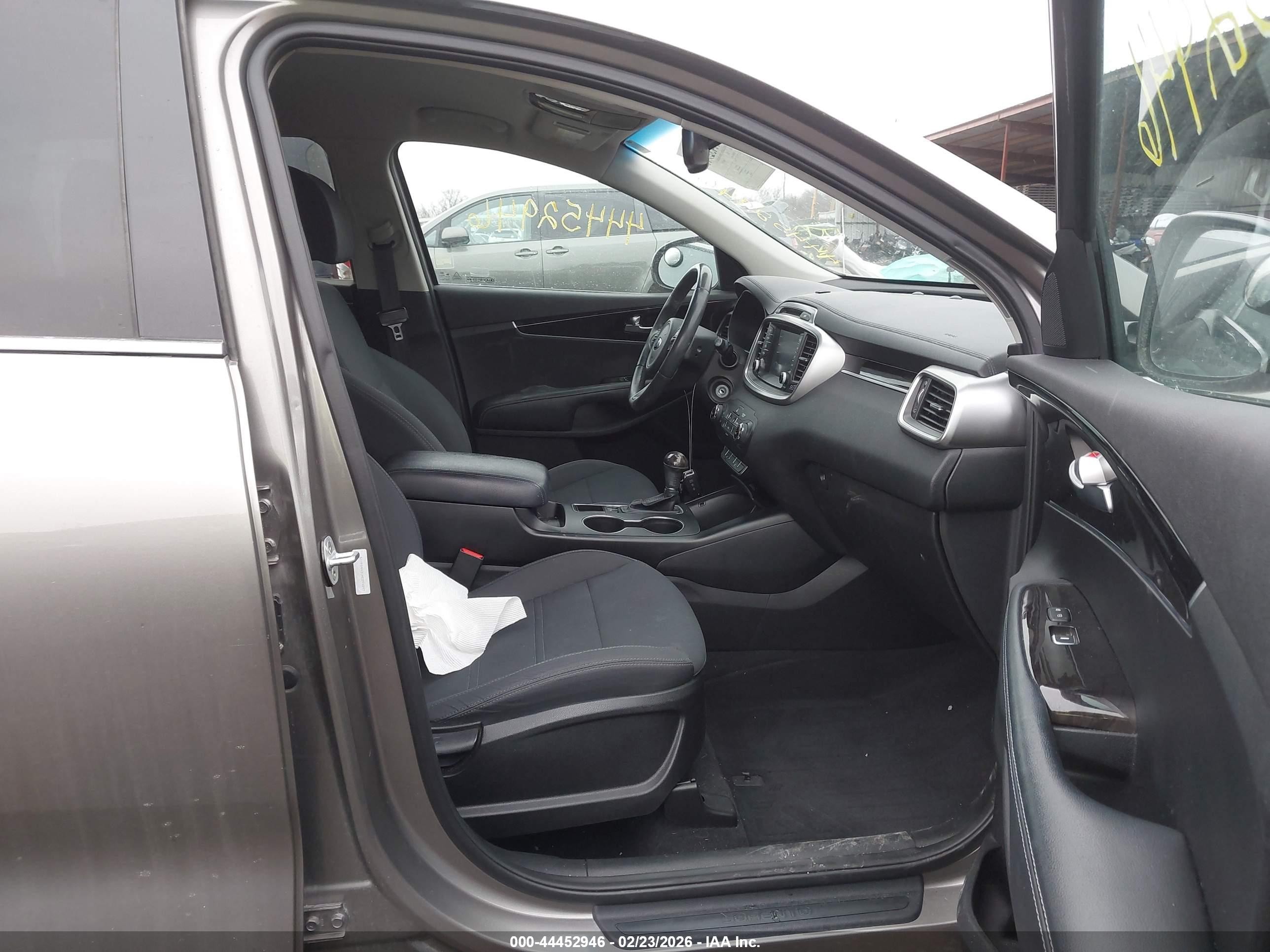 2017 Kia Sorento 2.4l Lx Gray vin: 5XYPG4A31HG294847