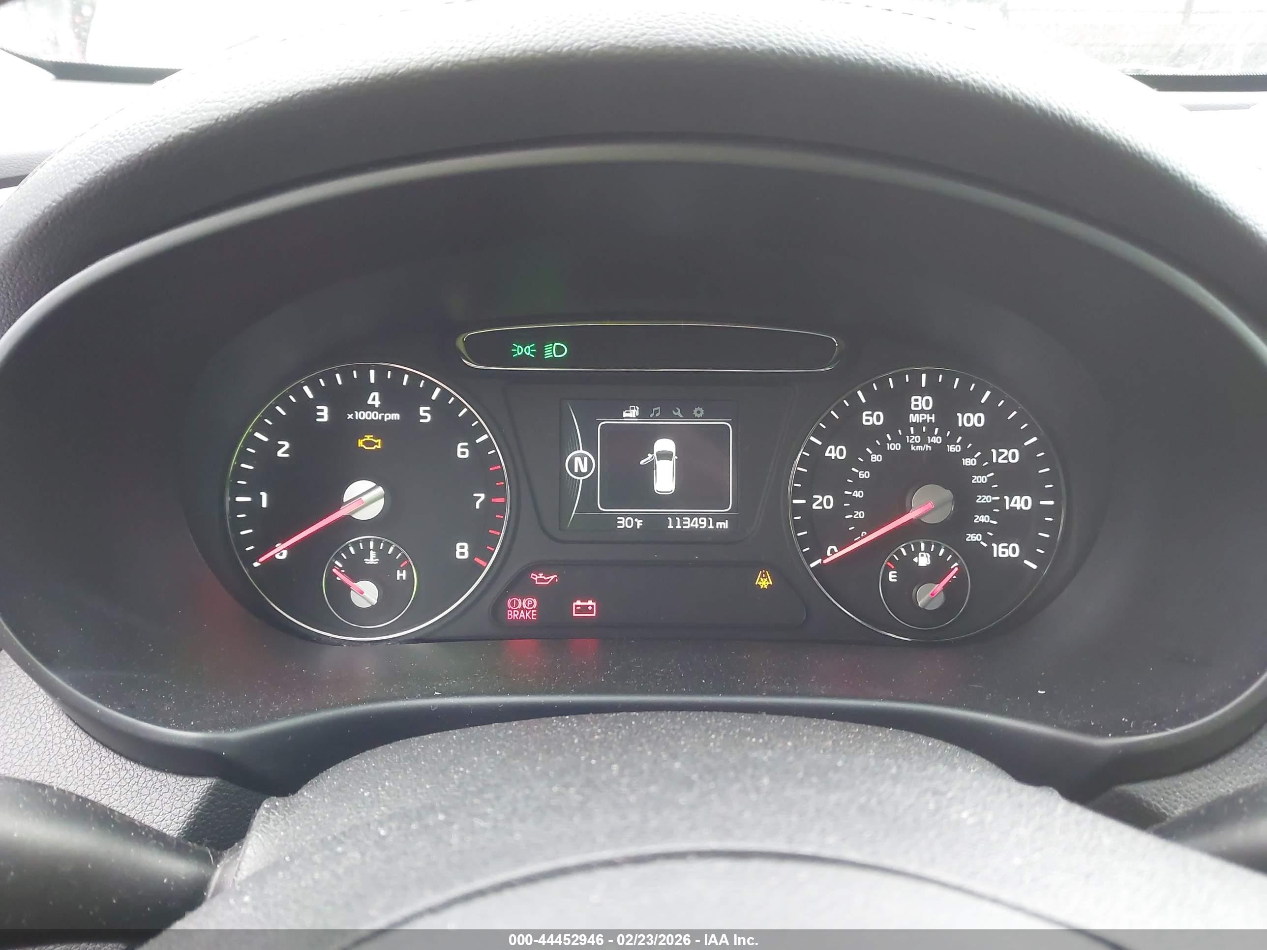 2017 Kia Sorento 2.4l Lx Gray vin: 5XYPG4A31HG294847