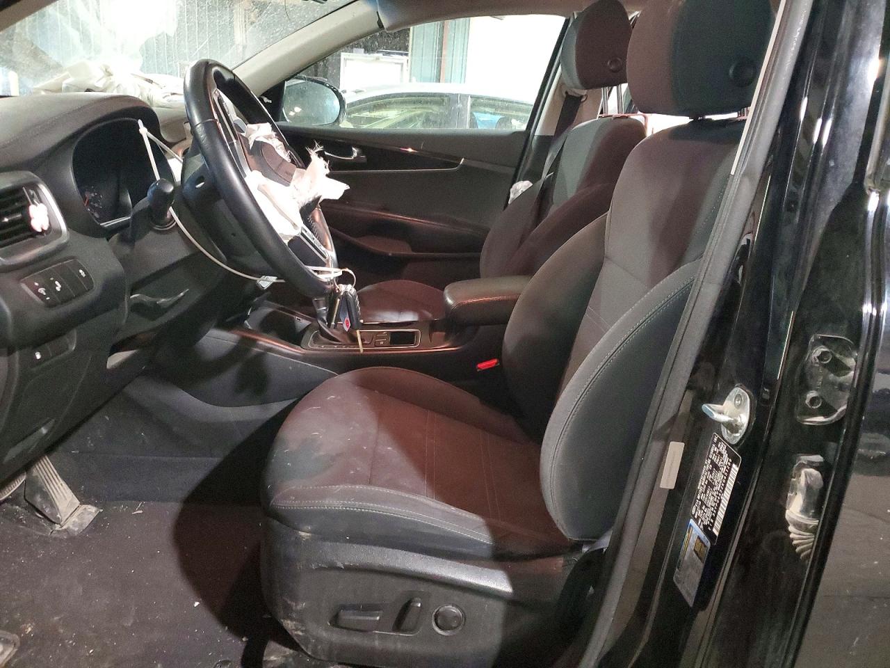 2019 Kia Sorento Lx Black vin: 5XYPG4A32KG451289