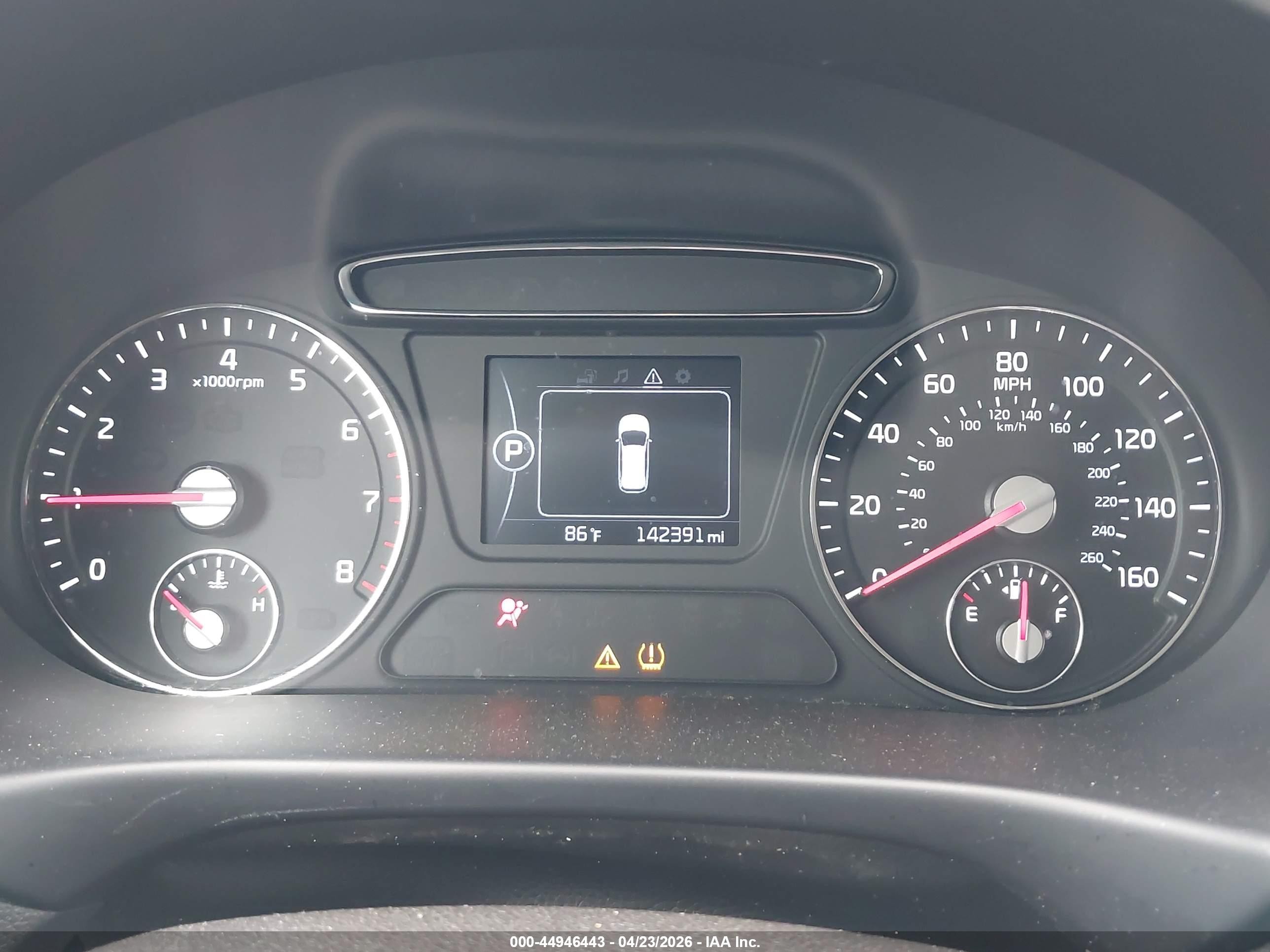 2016 Kia Sorento 2.4l Lx Dark Blue vin: 5XYPG4A33GG022623