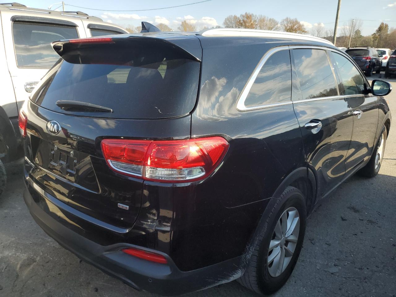 2016 Kia Sorento Lx Black vin: 5XYPG4A33GG060076
