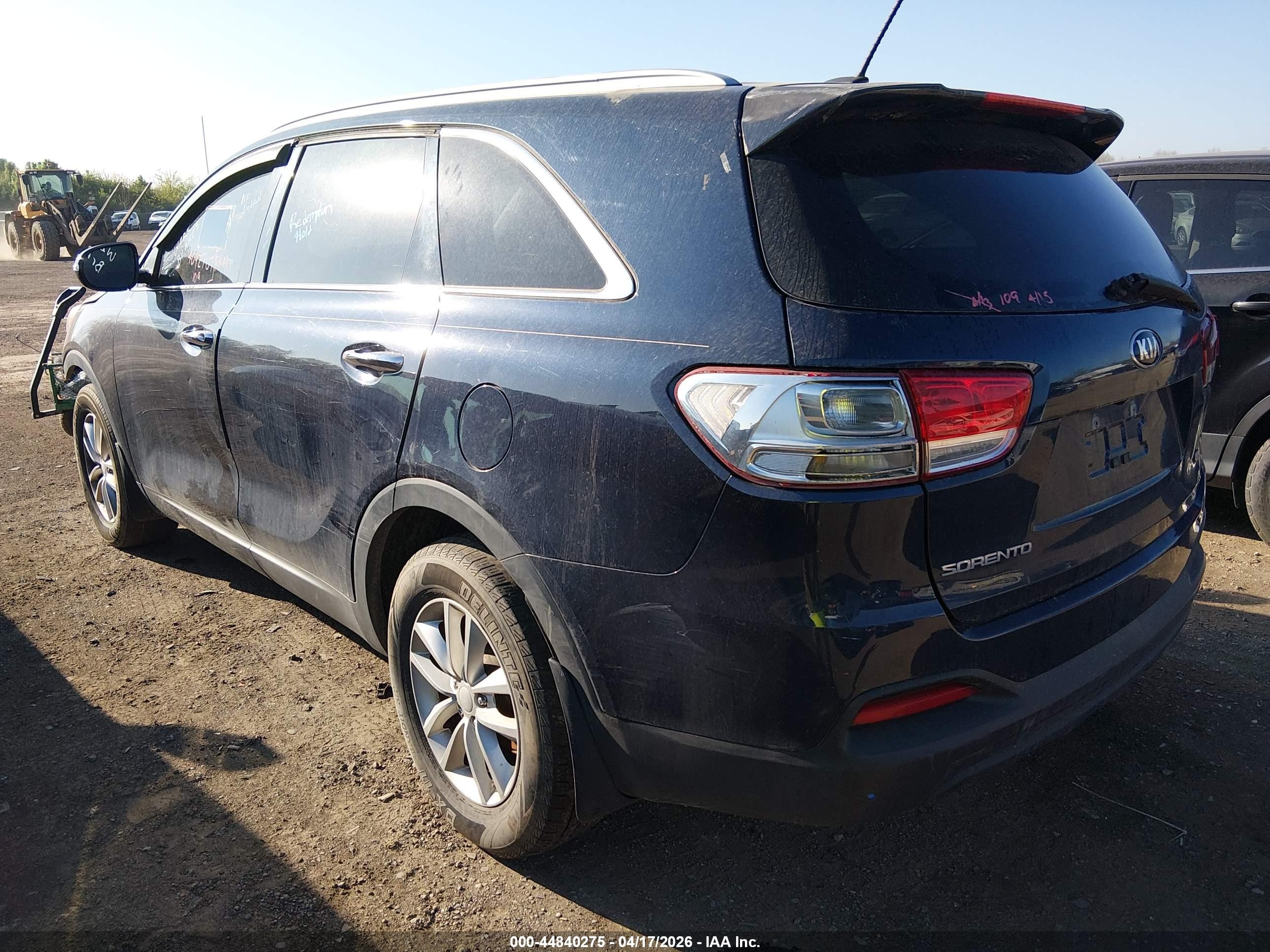 2016 Kia Sorento 2.4l Lx Blue vin: 5XYPG4A33GG156192
