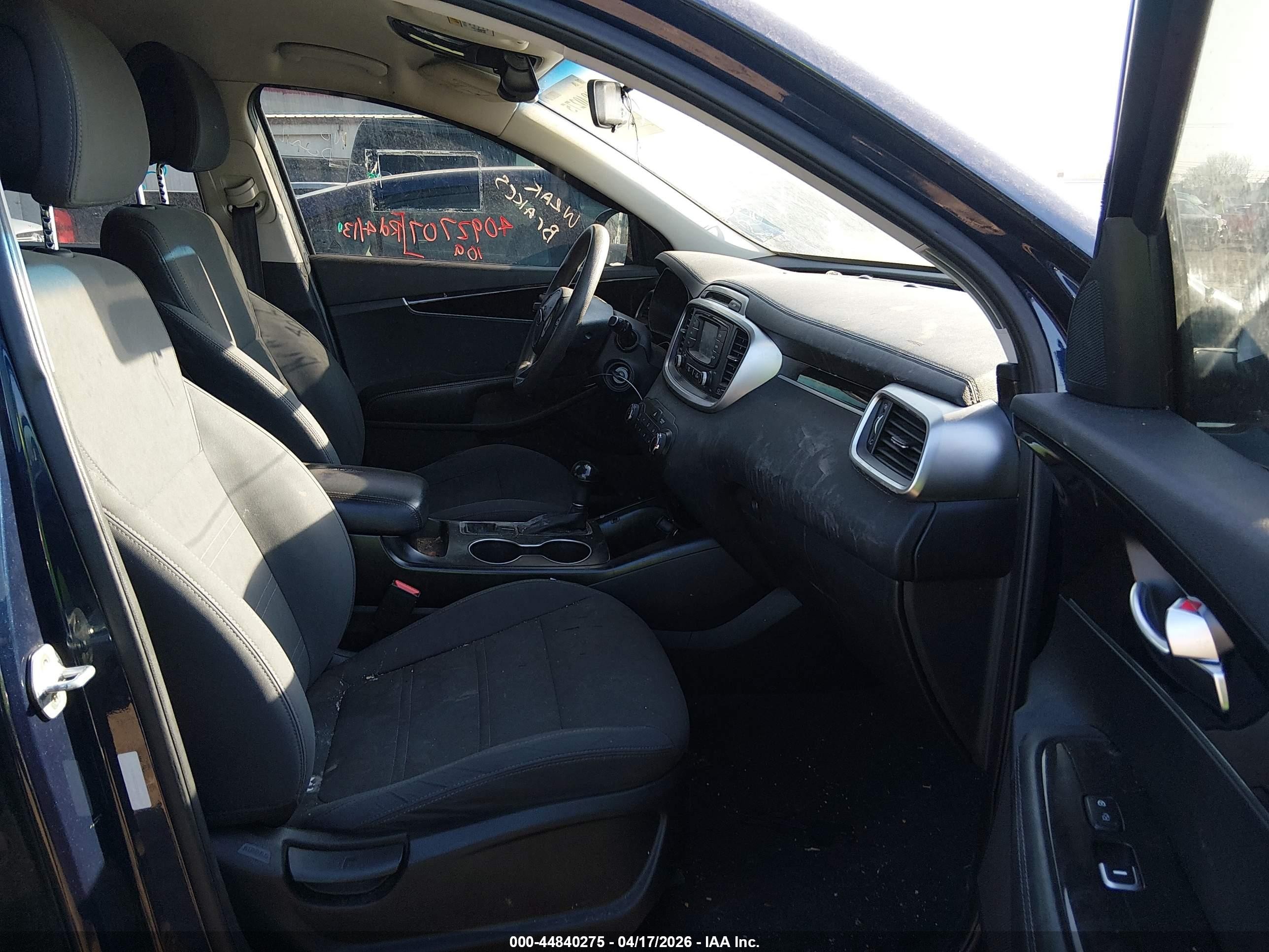 2016 Kia Sorento 2.4l Lx Blue vin: 5XYPG4A33GG156192