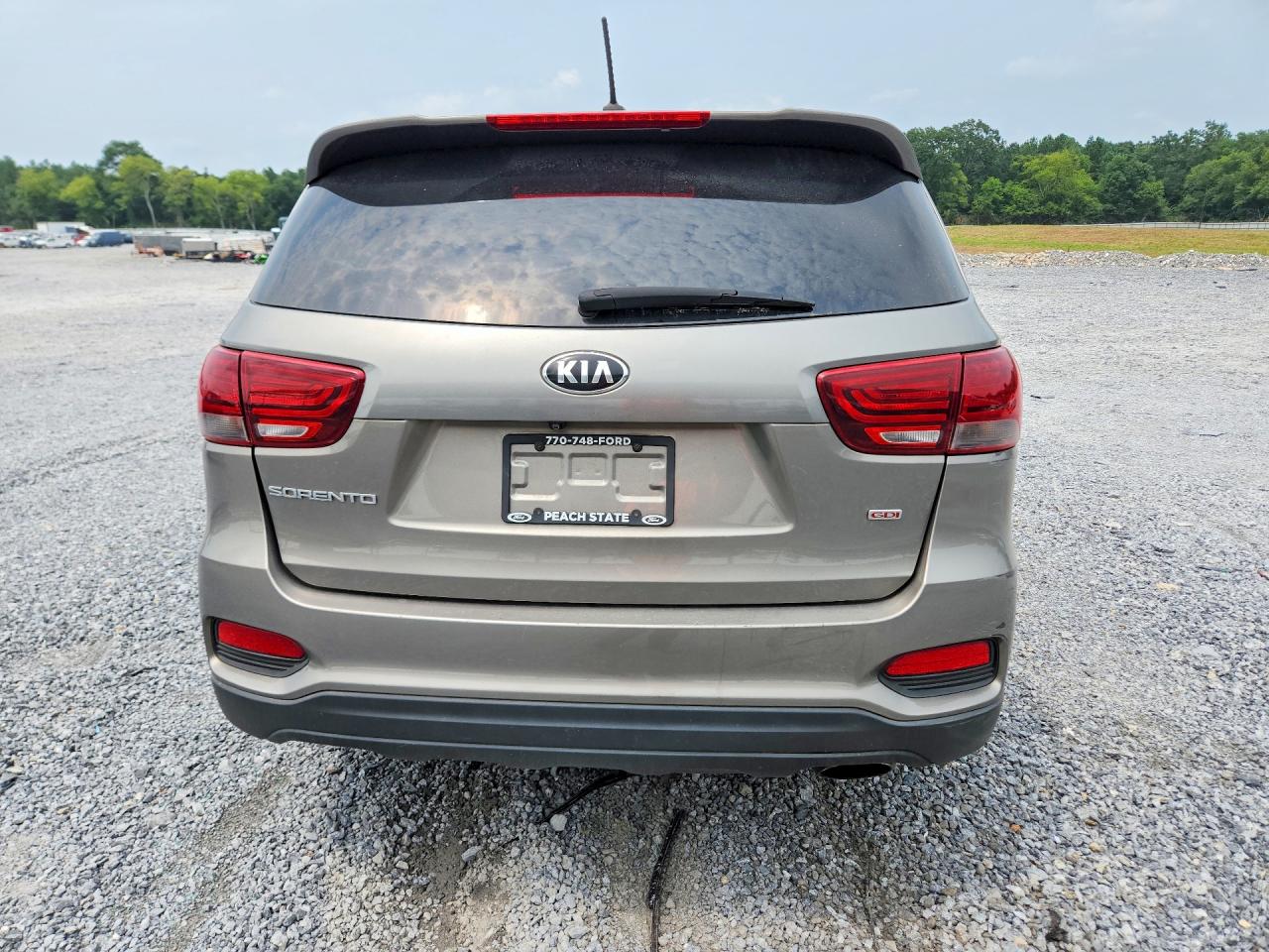 2019 Kia Sorento L Gray vin: 5XYPG4A33KG477075
