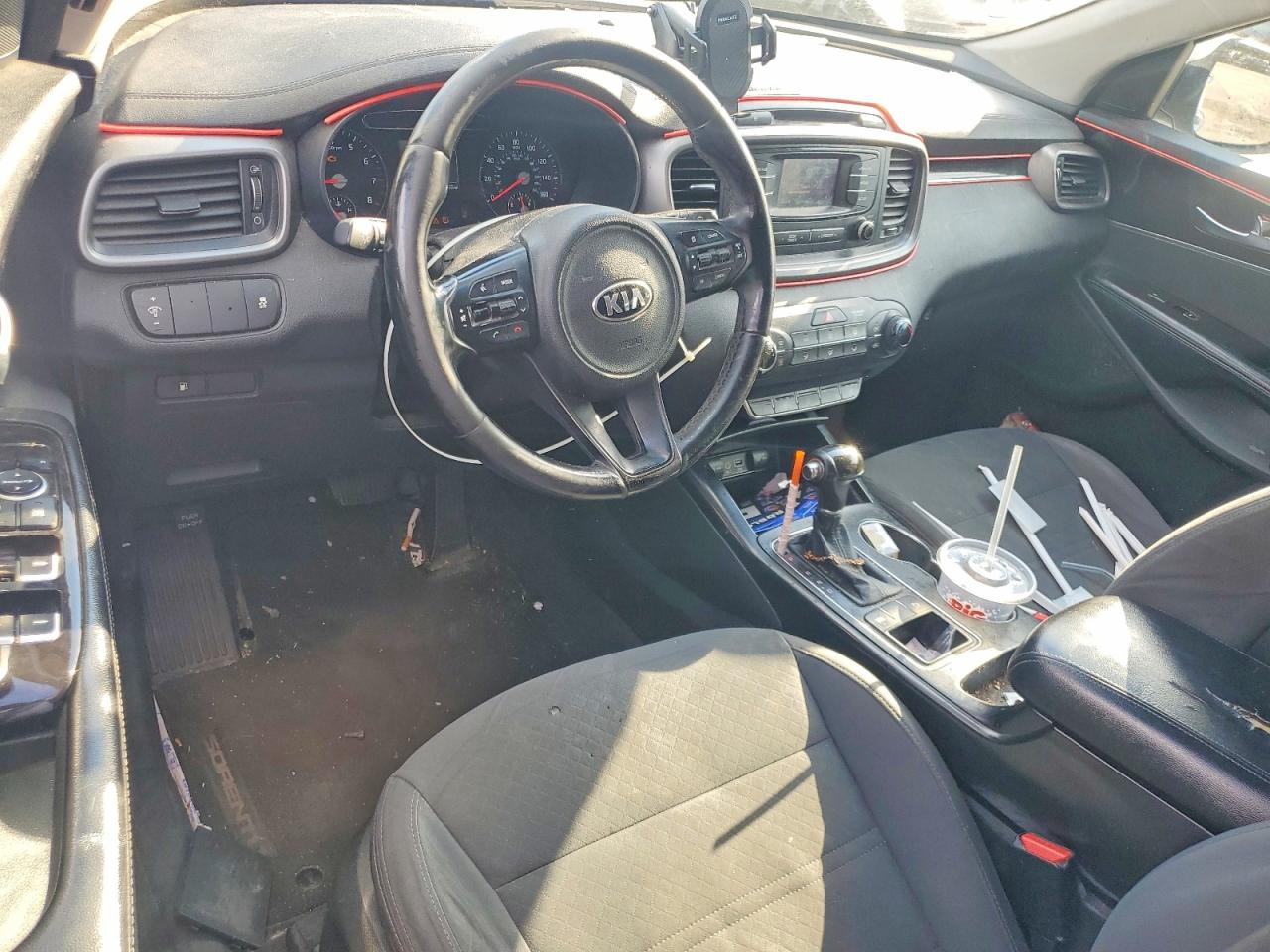 2016 Kia Sorento Lx Gray vin: 5XYPG4A35GG019030