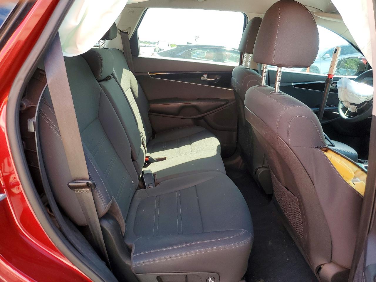 2020 Kia Sorento Lx Red vin: 5XYPG4A35LG694497