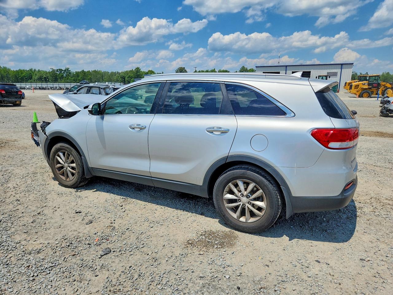 2016 Kia Sorento Lx Silver vin: 5XYPG4A36GG016461
