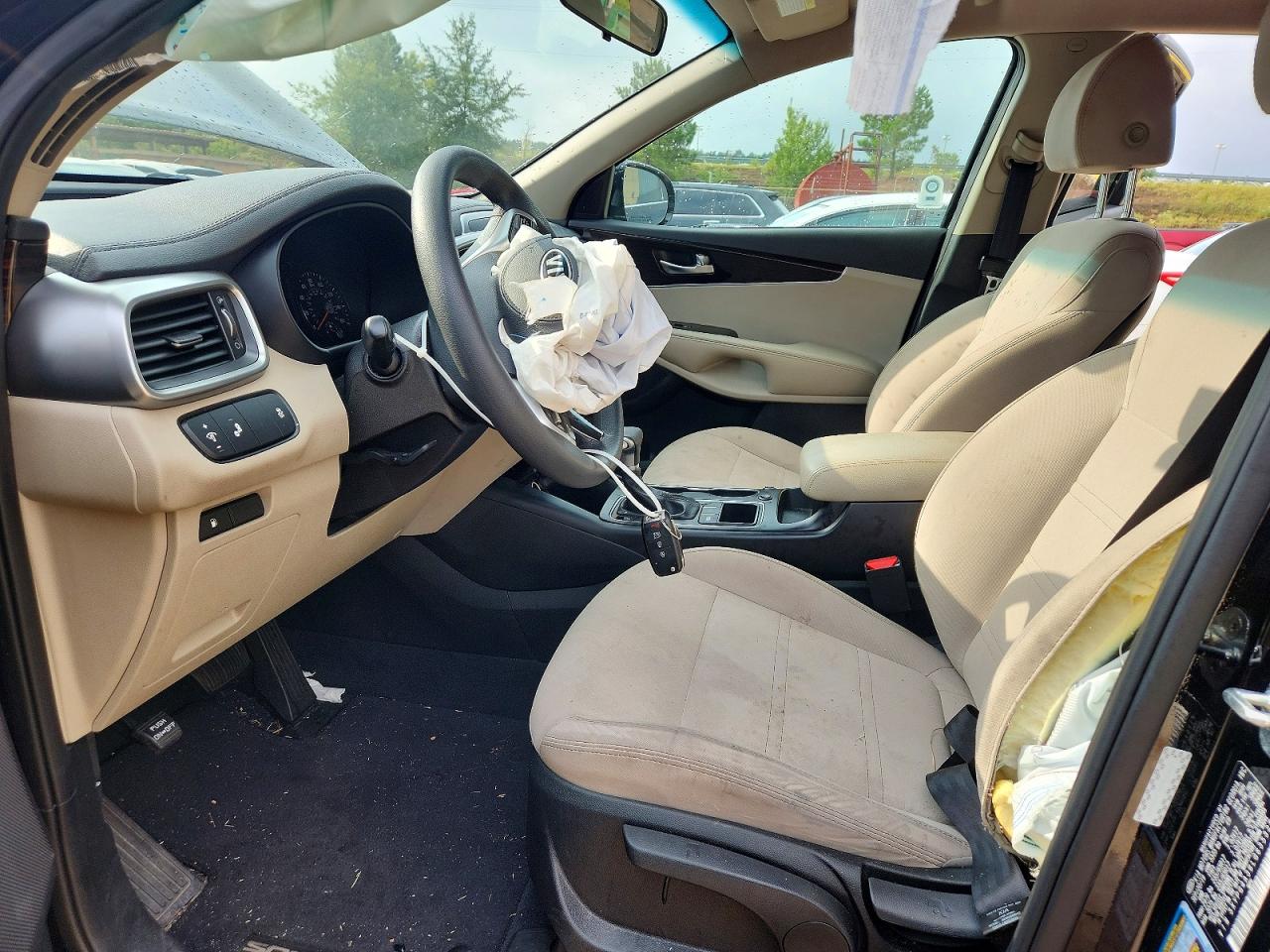 2020 Kia Sorento Lx Black vin: 5XYPG4A36LG635328
