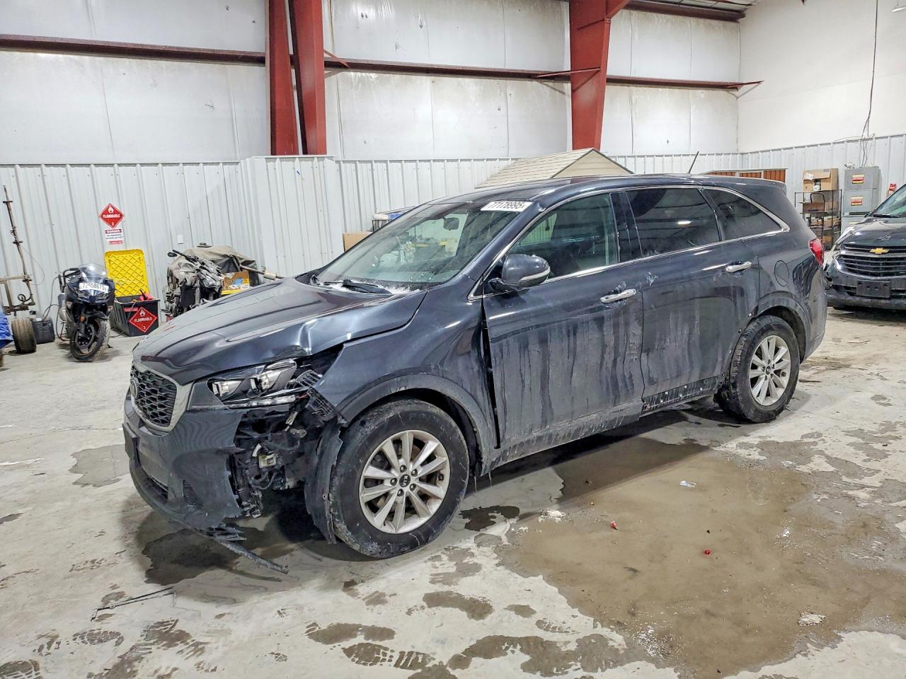 2019 Kia Sorento Lx Charcoal vin: 5XYPG4A37KG516332