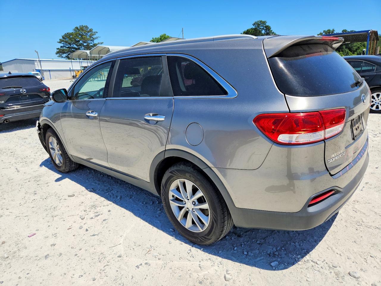 2016 Kia Sorento Lx Gray vin: 5XYPG4A38GG140344