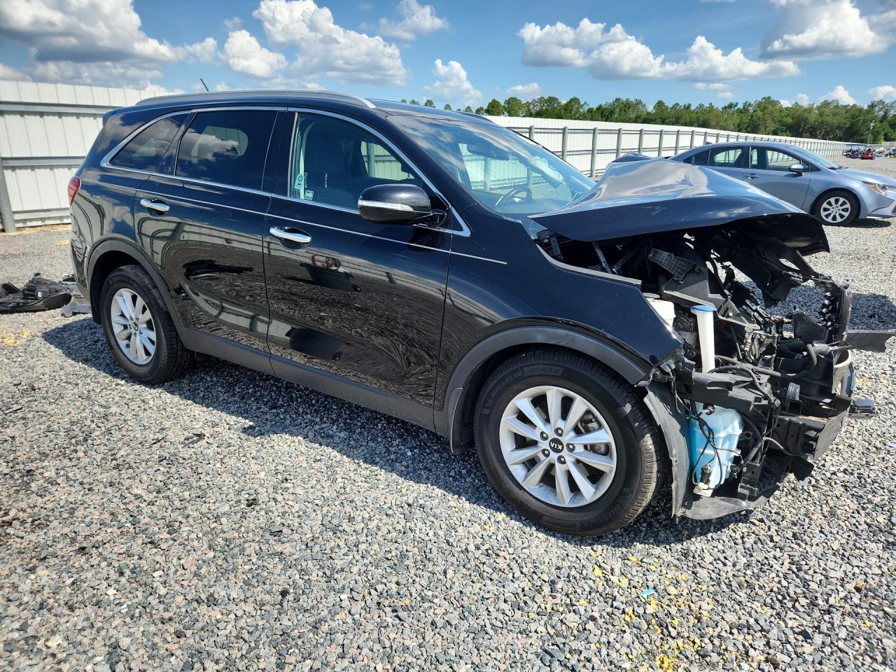 2020 Kia Sorento Lx Black vin: 5XYPG4A38LG645004