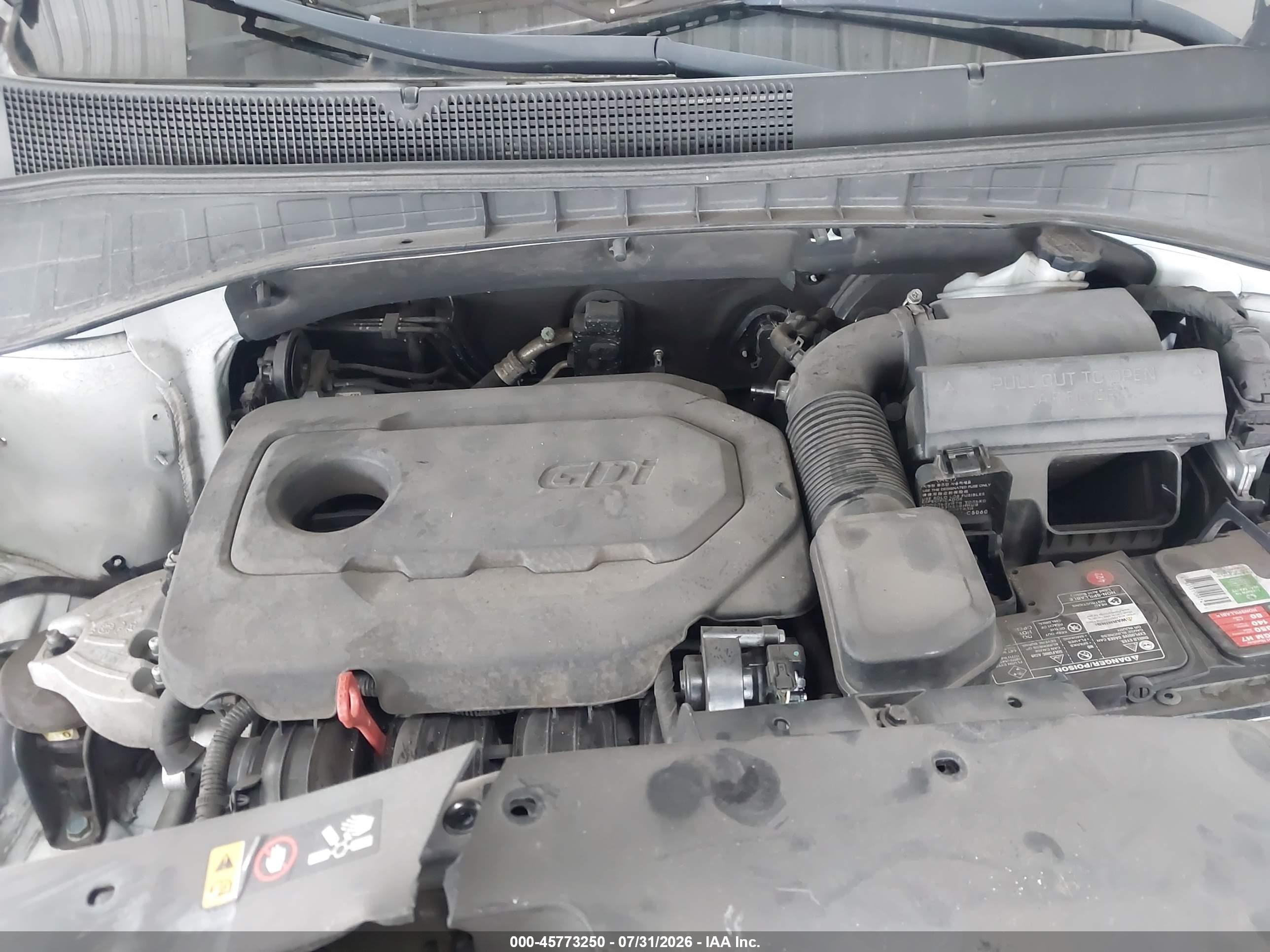 2017 Kia Sorento 2.4l Lx Белый vin: 5XYPG4A39HG219037