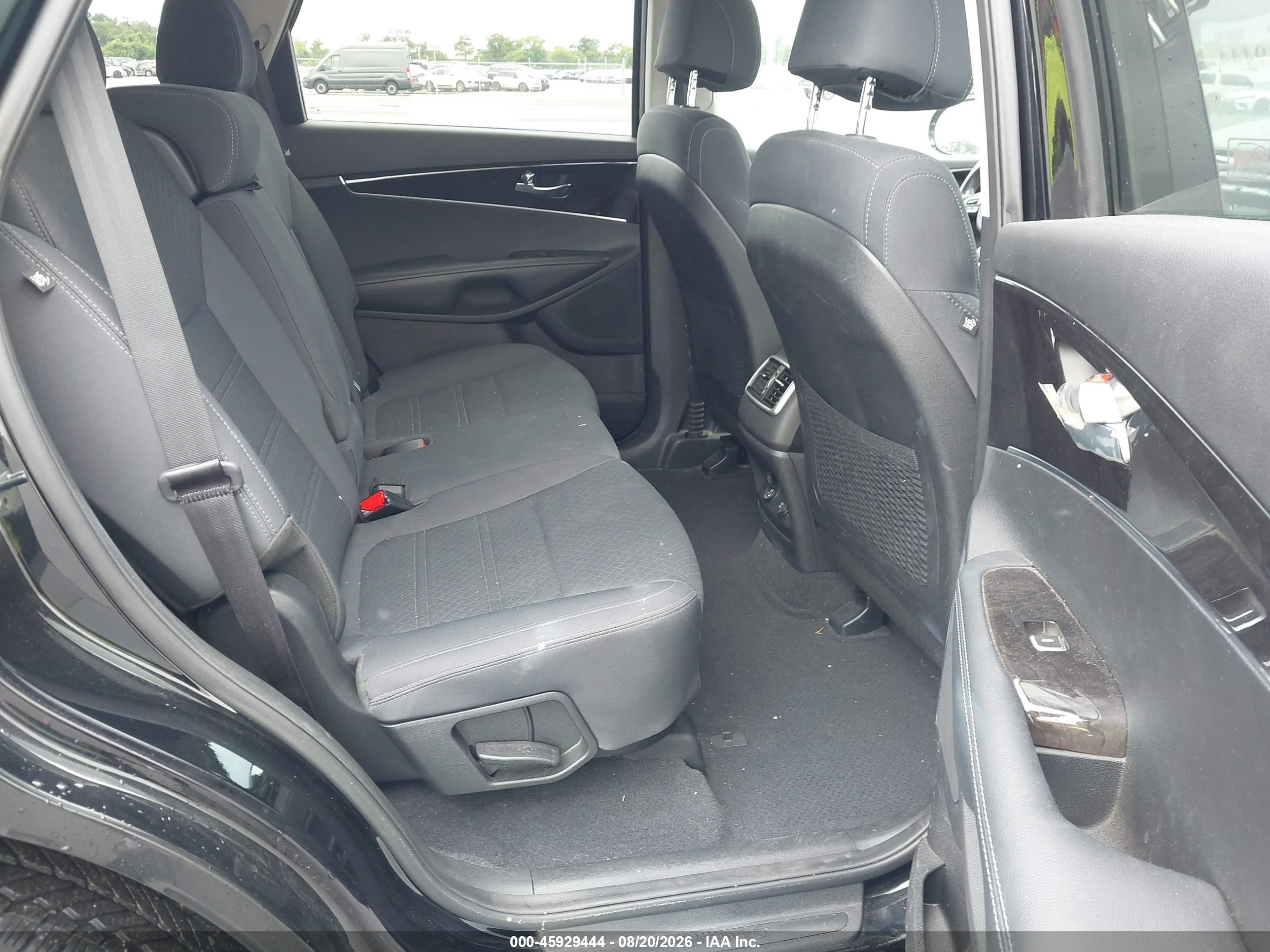 2017 Kia Sorento 2.4l Lx Black vin: 5XYPG4A39HG261062