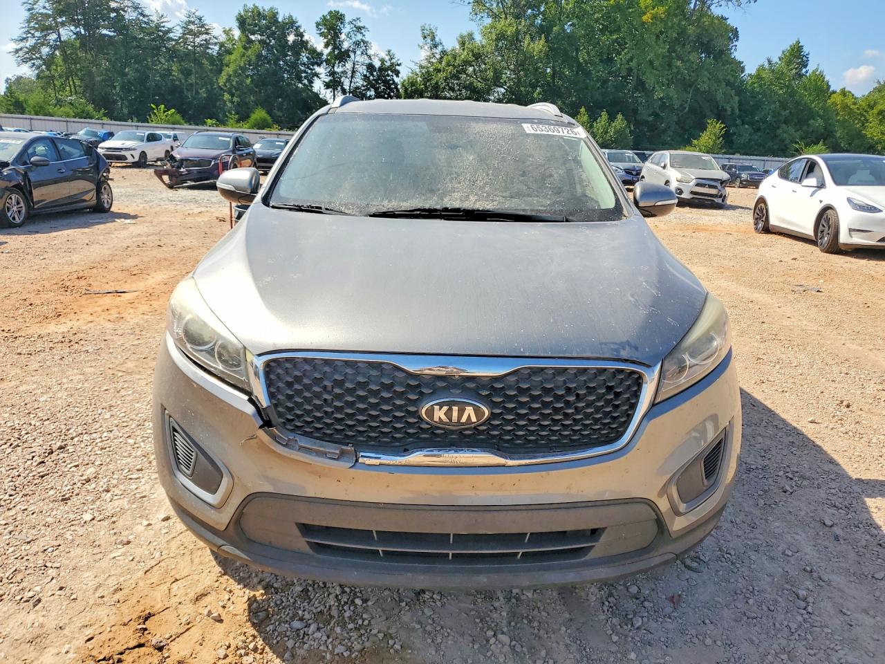 2016 Kia Sorento Lx Silver vin: 5XYPG4A3XGG167917