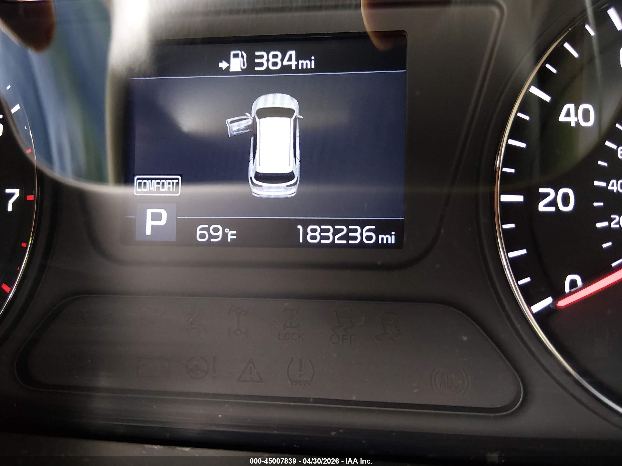2020 Kia Sorento 2.4l Lx Серый vin: 5XYPG4A3XLG644534