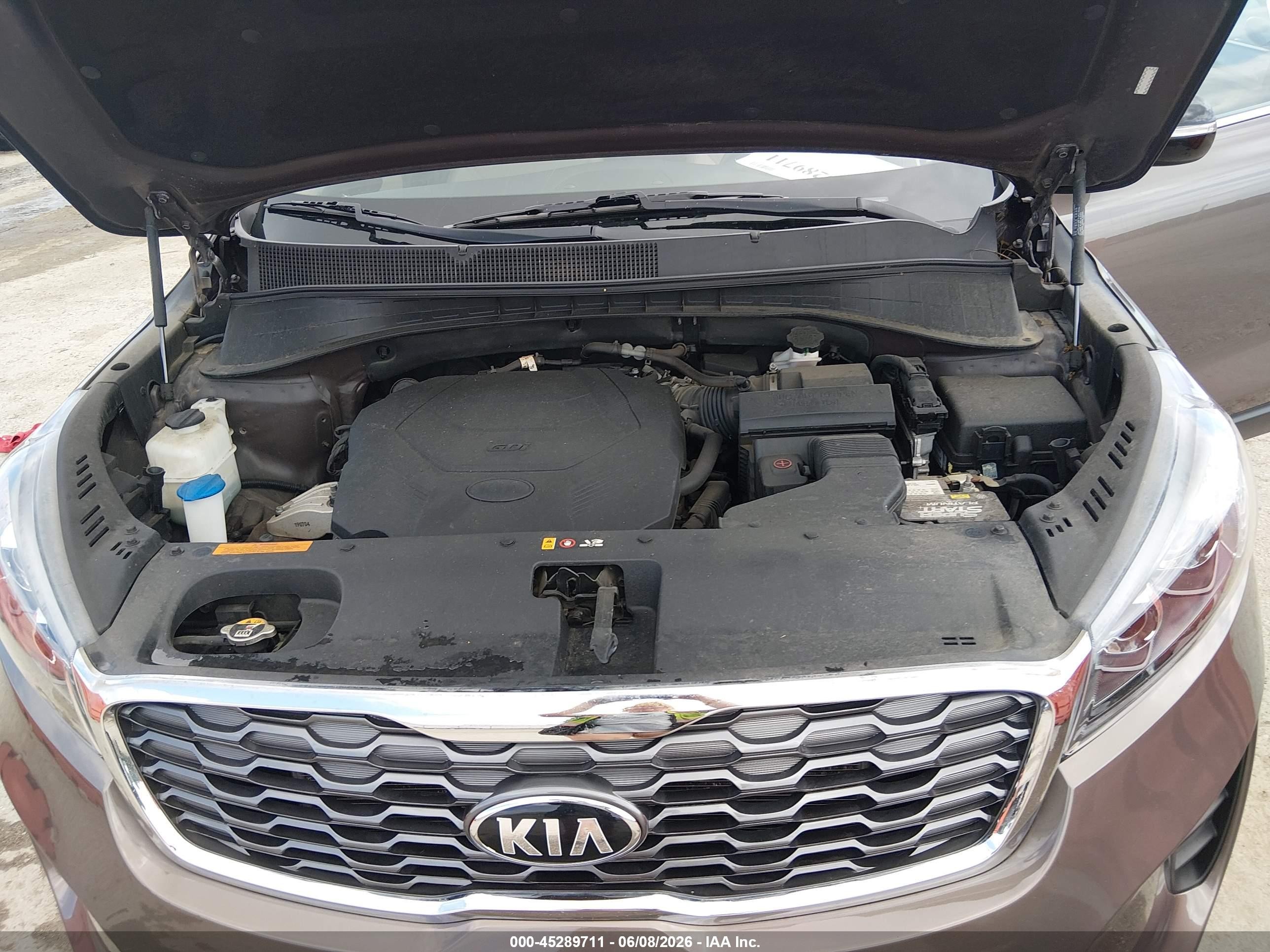 2020 Kia Sorento S V6 Brown vin: 5XYPG4A54LG638360