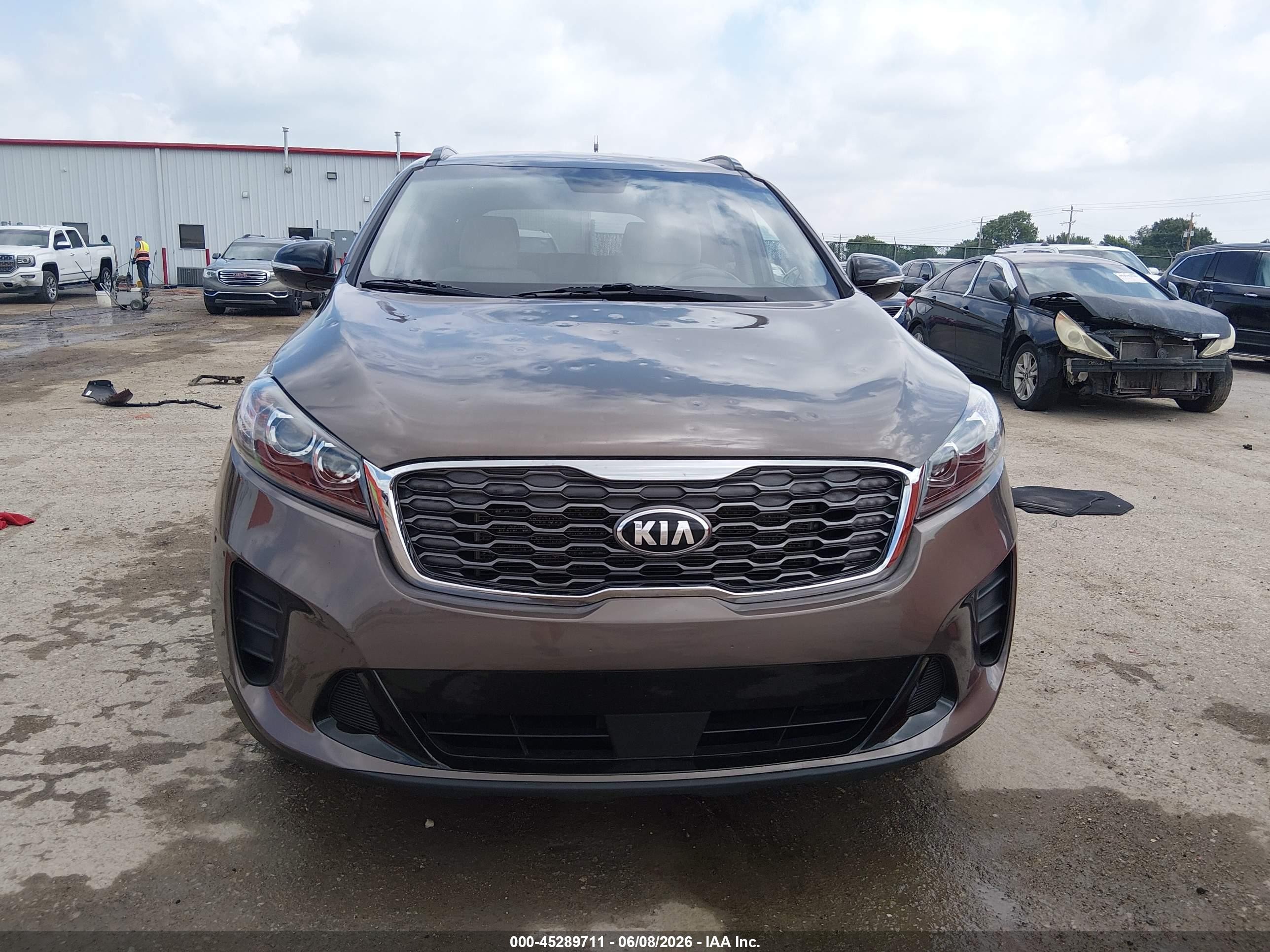 2020 Kia Sorento S V6 Brown vin: 5XYPG4A54LG638360