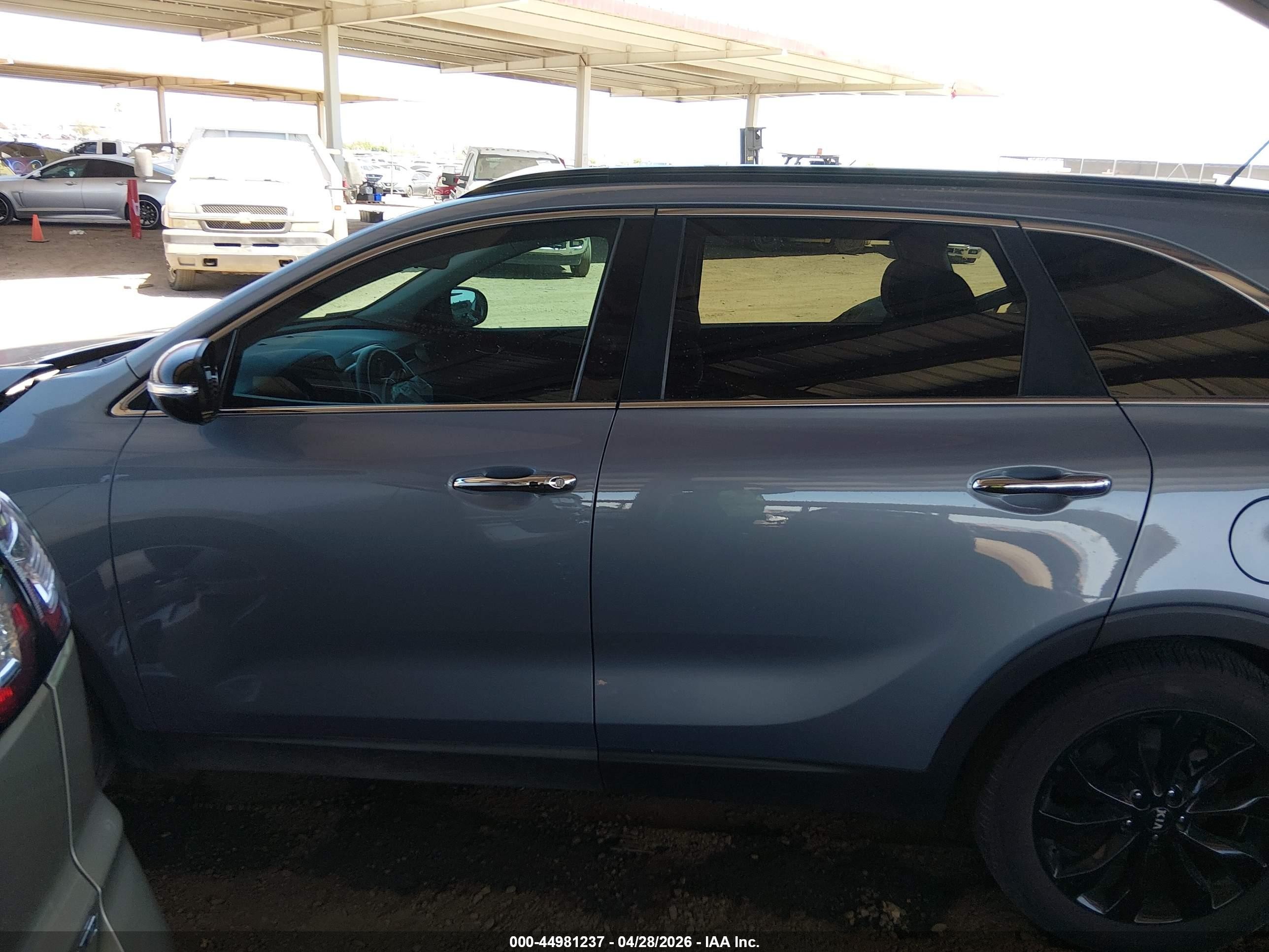 2020 Kia Sorento 3.3l S Light Blue vin: 5XYPG4A54LG685548
