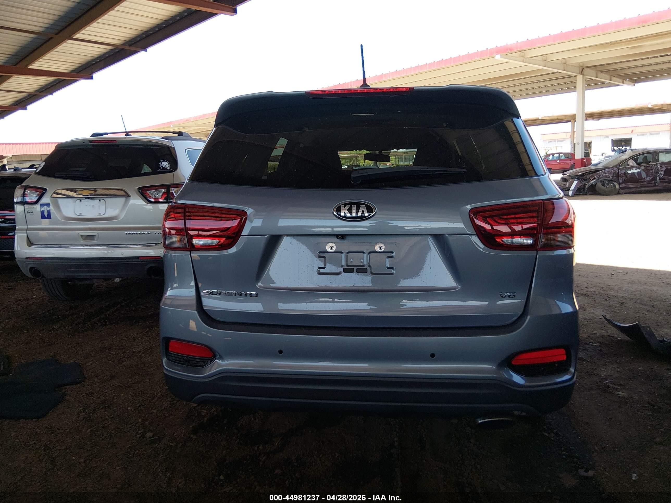 2020 Kia Sorento 3.3l S Light Blue vin: 5XYPG4A54LG685548