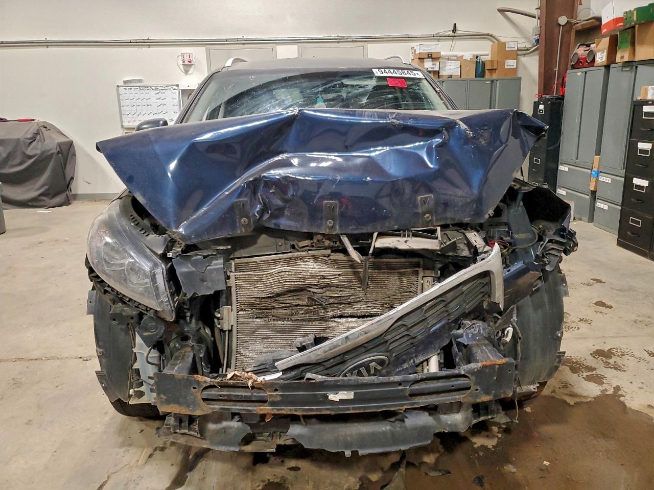 2019 Kia Sorento L Синий vin: 5XYPGDA30KG502207