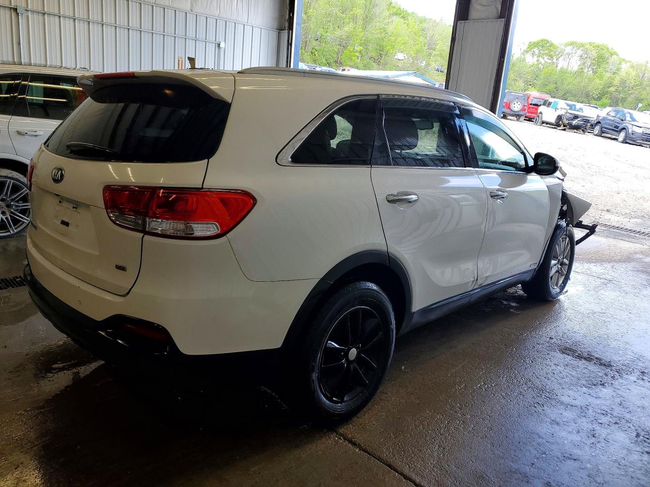 2016 Kia Sorento Lx Белый vin: 5XYPGDA32GG093747