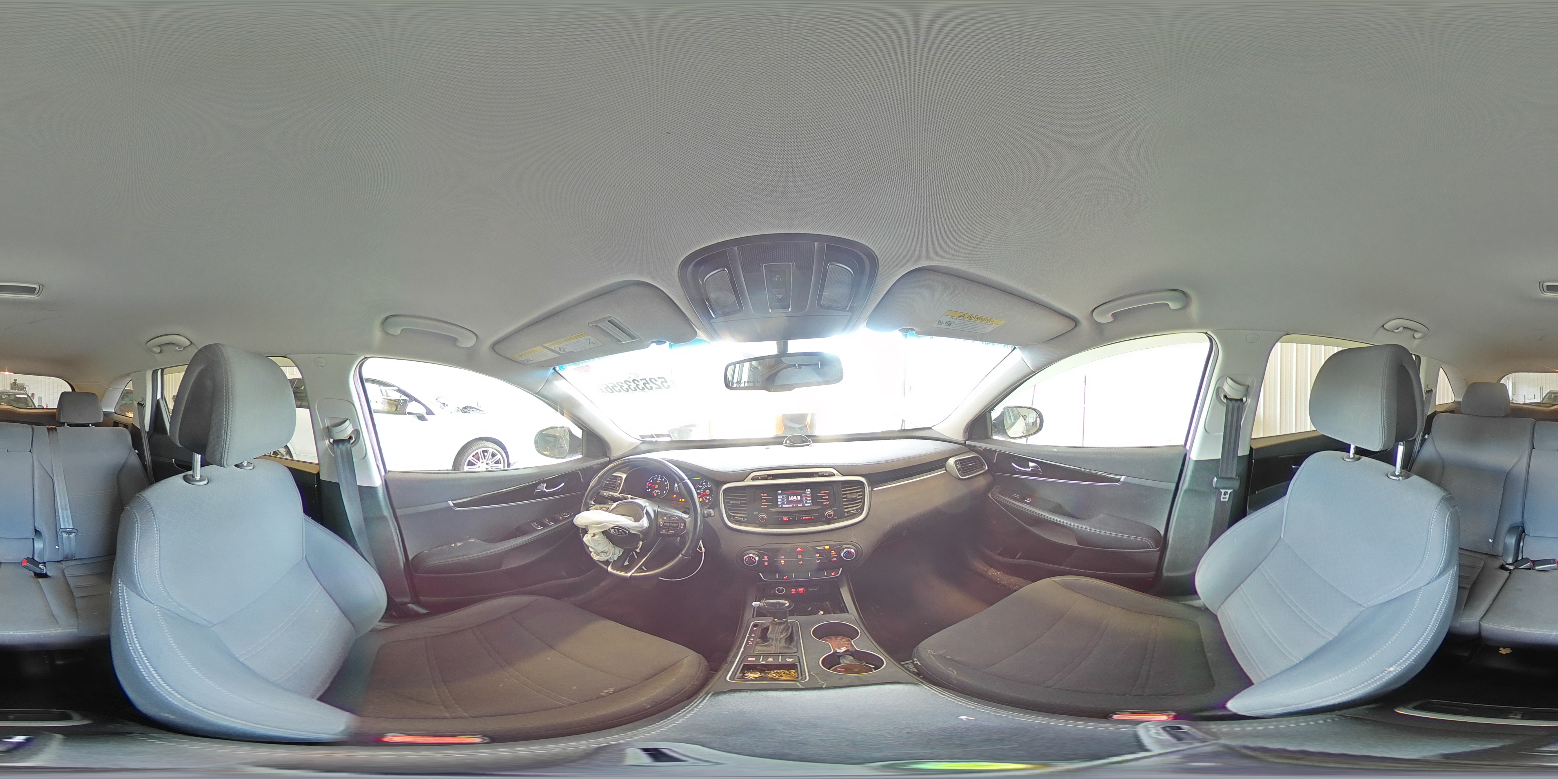2016 Kia Sorento Lx Белый vin: 5XYPGDA32GG093747