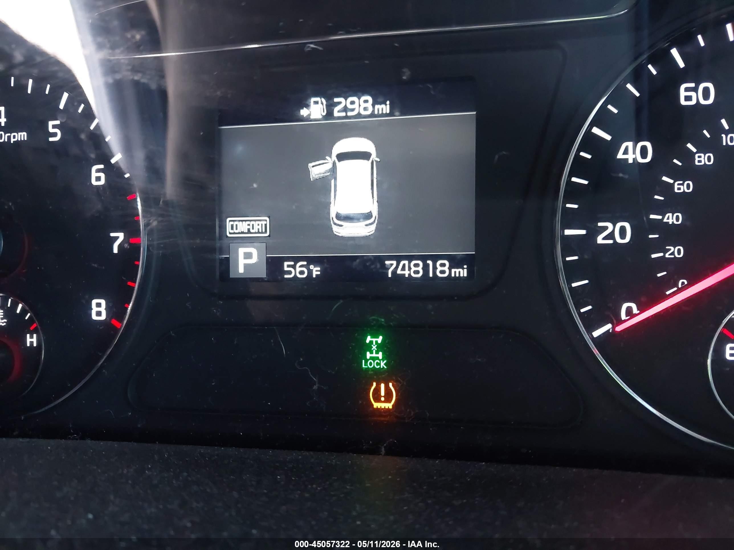 2019 Kia Sorento 2.4l Lx Brown vin: 5XYPGDA33KG451818