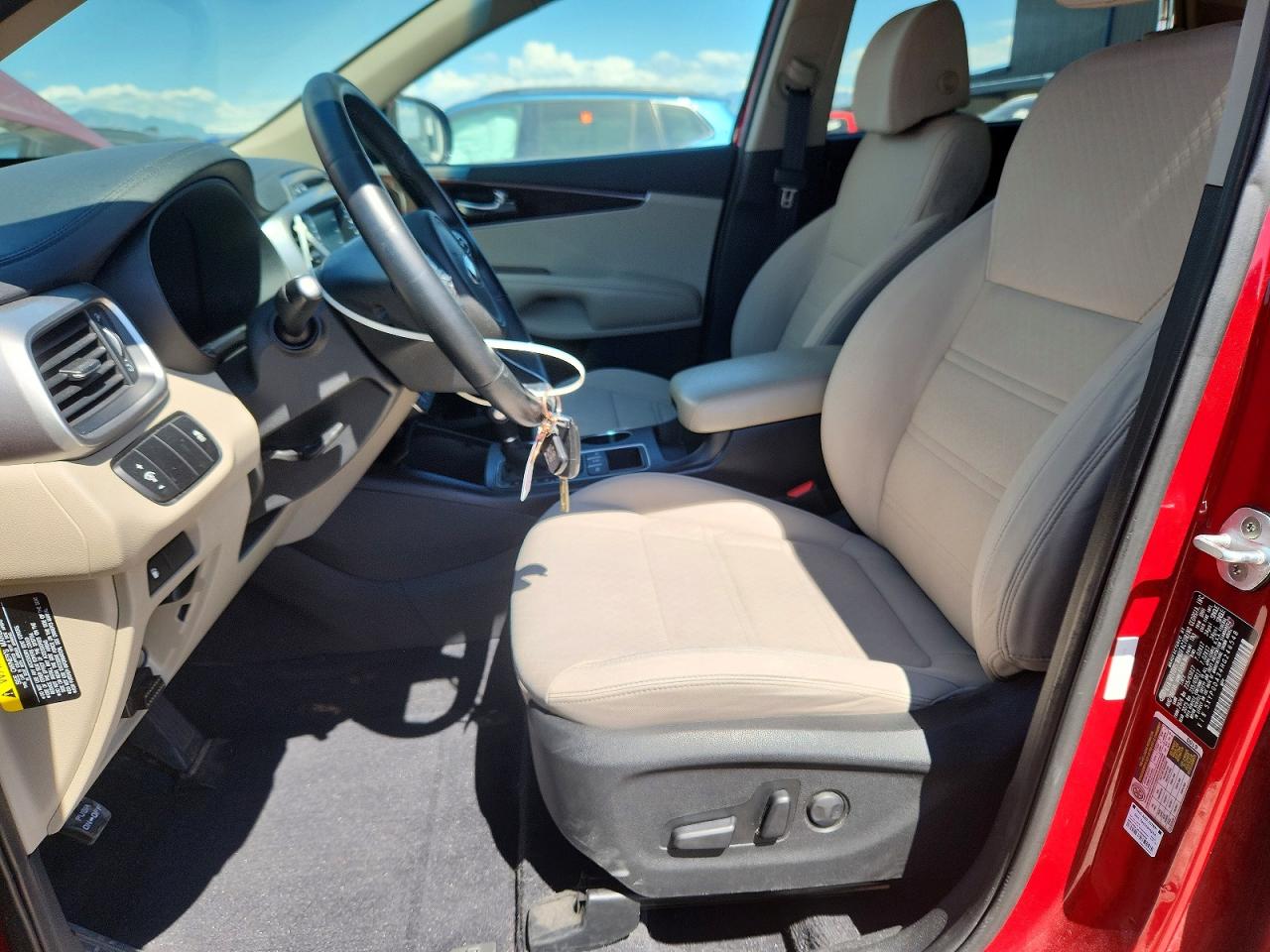 2017 Kia Sorento Lx Red vin: 5XYPGDA34HG246548