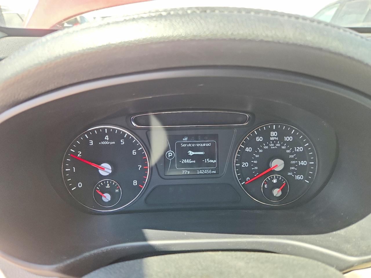 2017 Kia Sorento Lx Red vin: 5XYPGDA34HG246548
