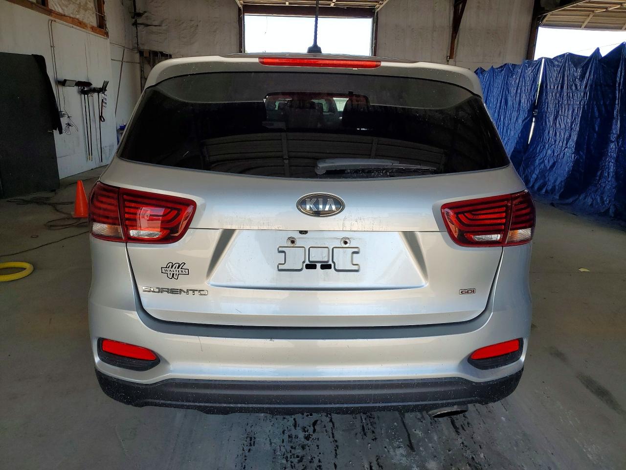2019 Kia Sorento Lx Silver vin: 5XYPGDA34KG461676