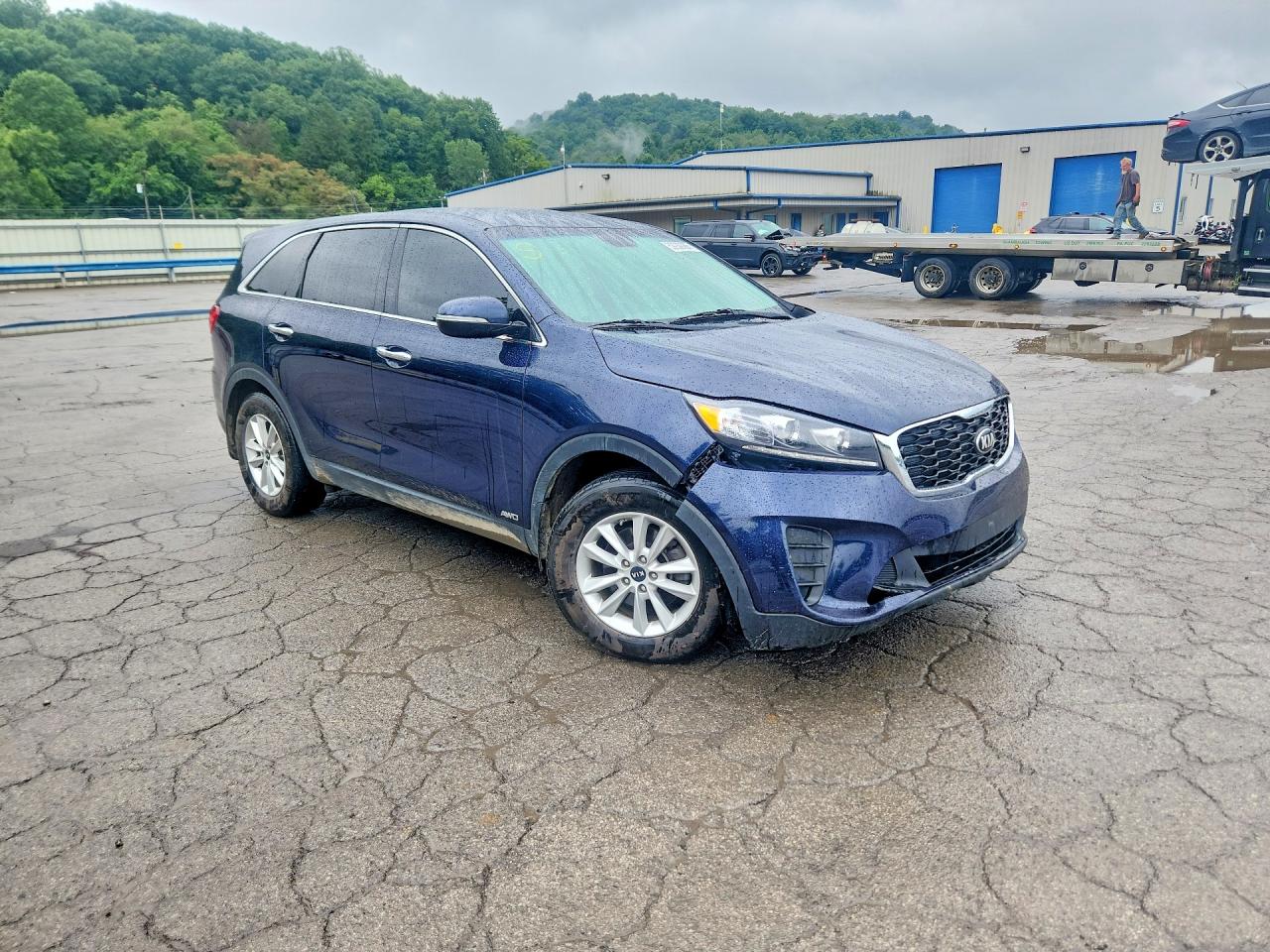 2020 Kia Sorento Lx Blue vin: 5XYPGDA35LG667056